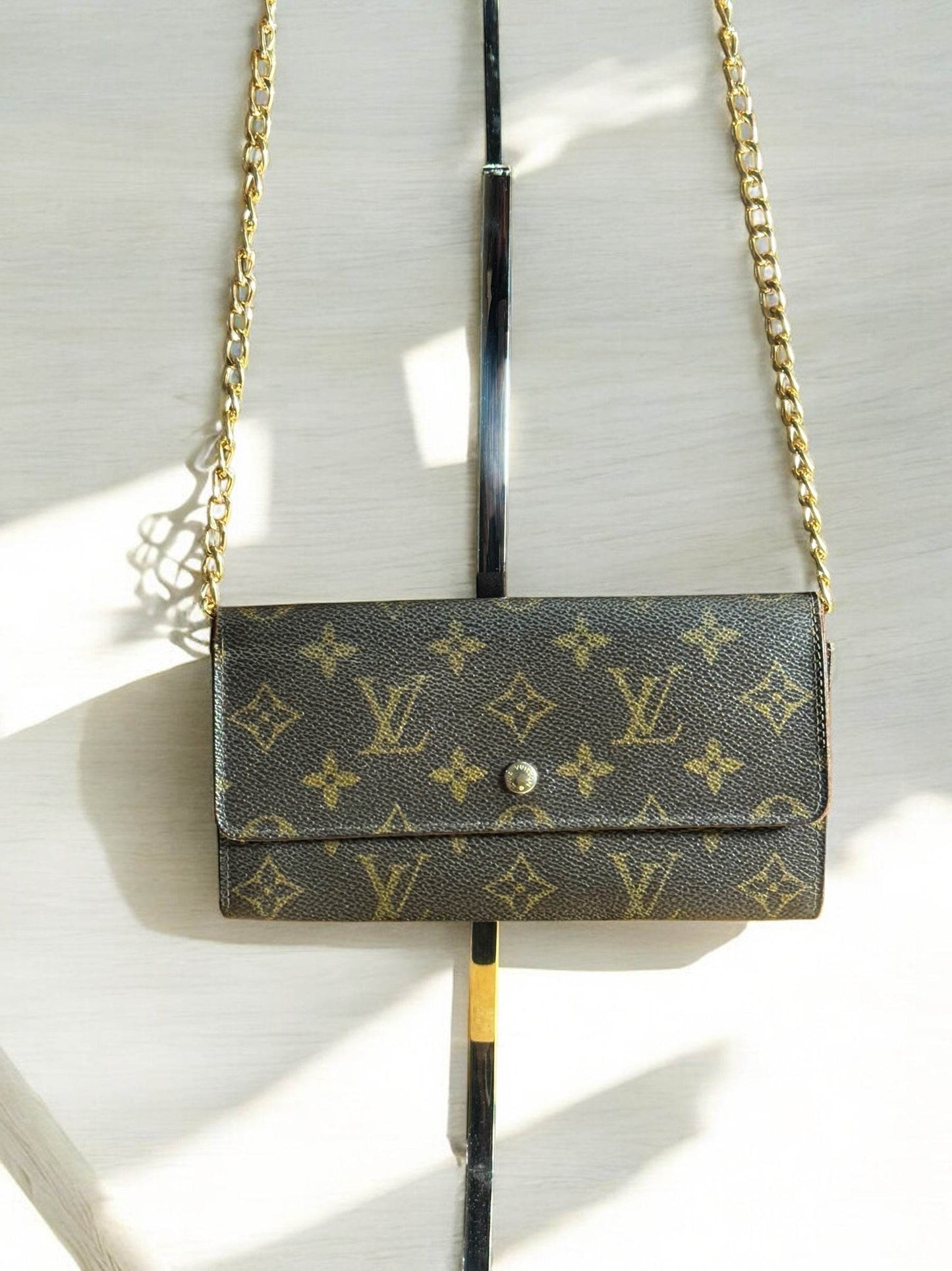 Louis Vuitton Monogram Portefeuille Sarah M61734 Long Wallet 103228 - Luxbrandz