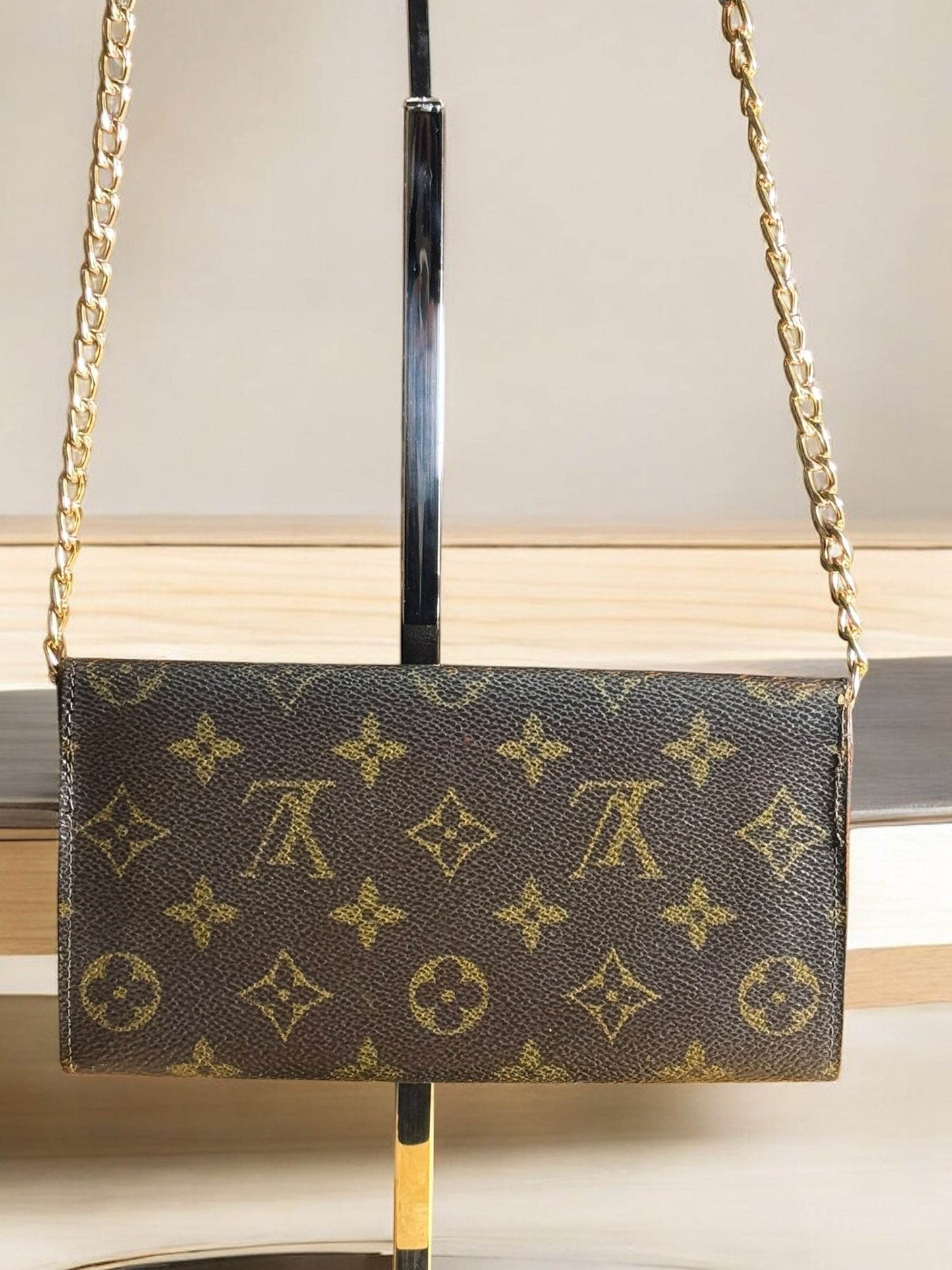 Louis Vuitton Monogram Portefeuille Sarah M61734 Long Wallet 103228 - Luxbrandz
