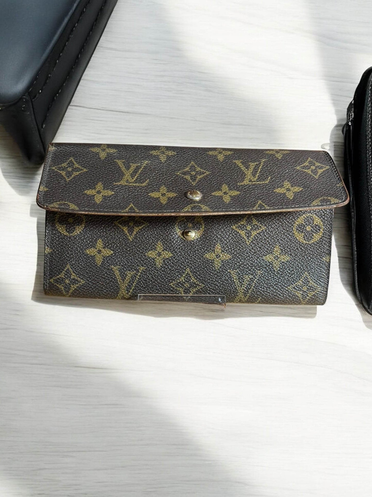 Louis Vuitton Monogram Portefeuille Sarah M61734 Long Wallet 103228 - Luxbrandz