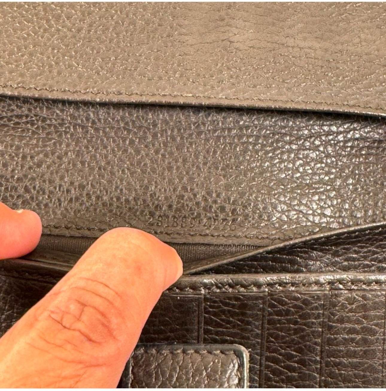 GUCCI GG Denim Continental Wallet in NWOT mint condition - Luxbrandz