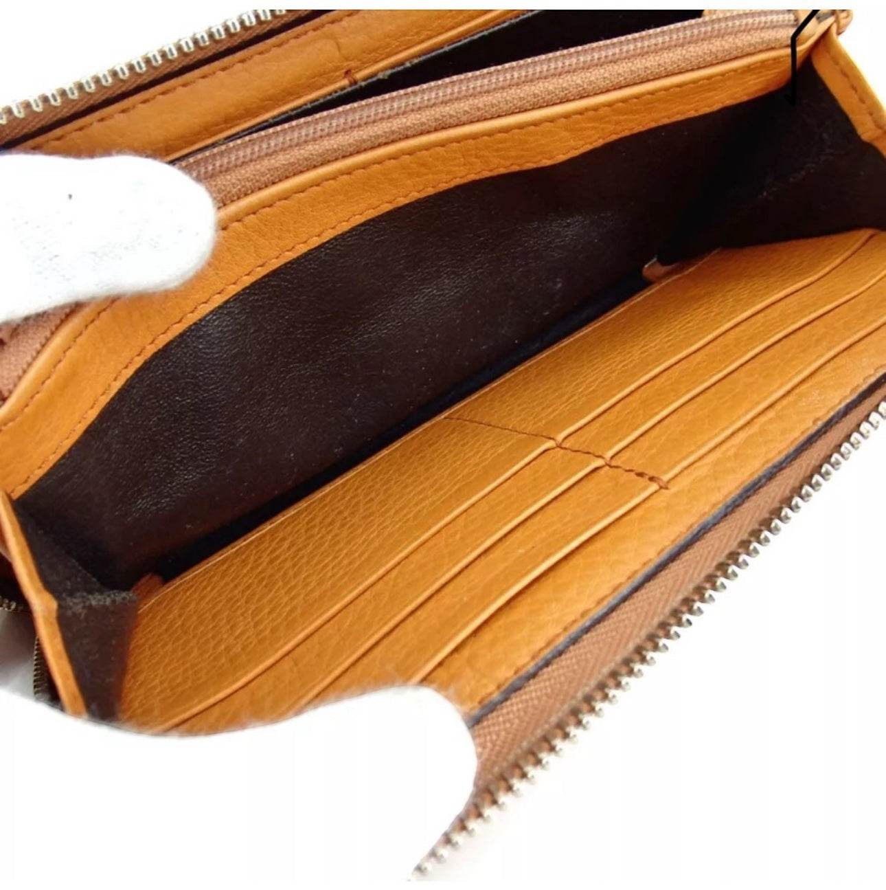 GUCCI 308004・478442 Soho Interlocking G Zip Around purse - Luxbrandz