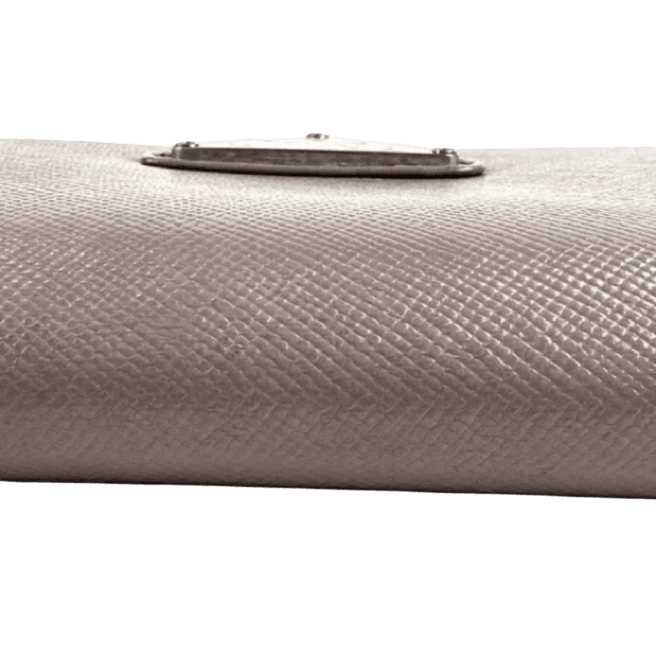 PRADA fold leather wallet purple authent - Luxbrandz
