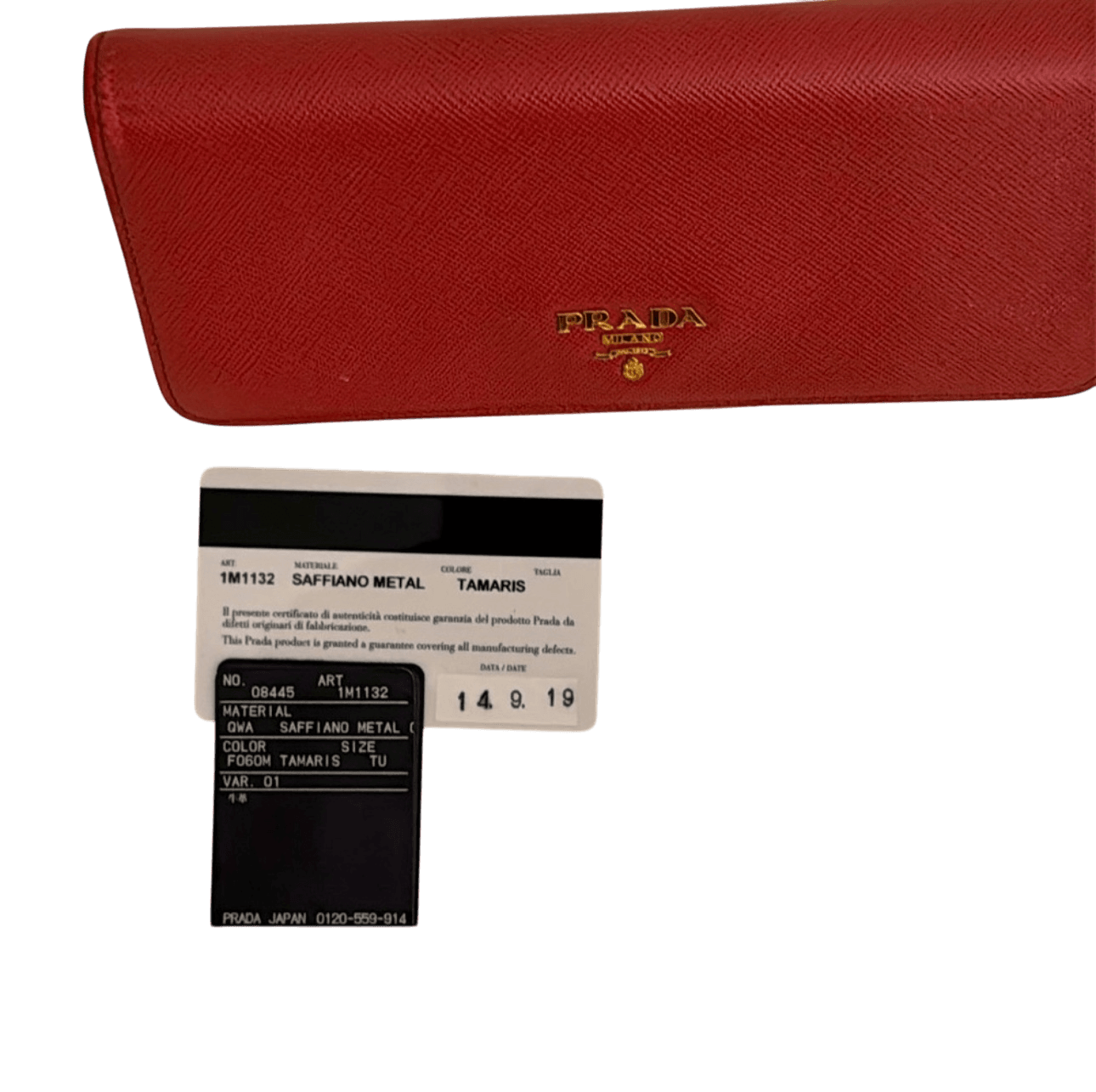 PRADA LONG WALLET IN LIGHT PINK COLOR BRAND NEW NWOT - Luxbrandz