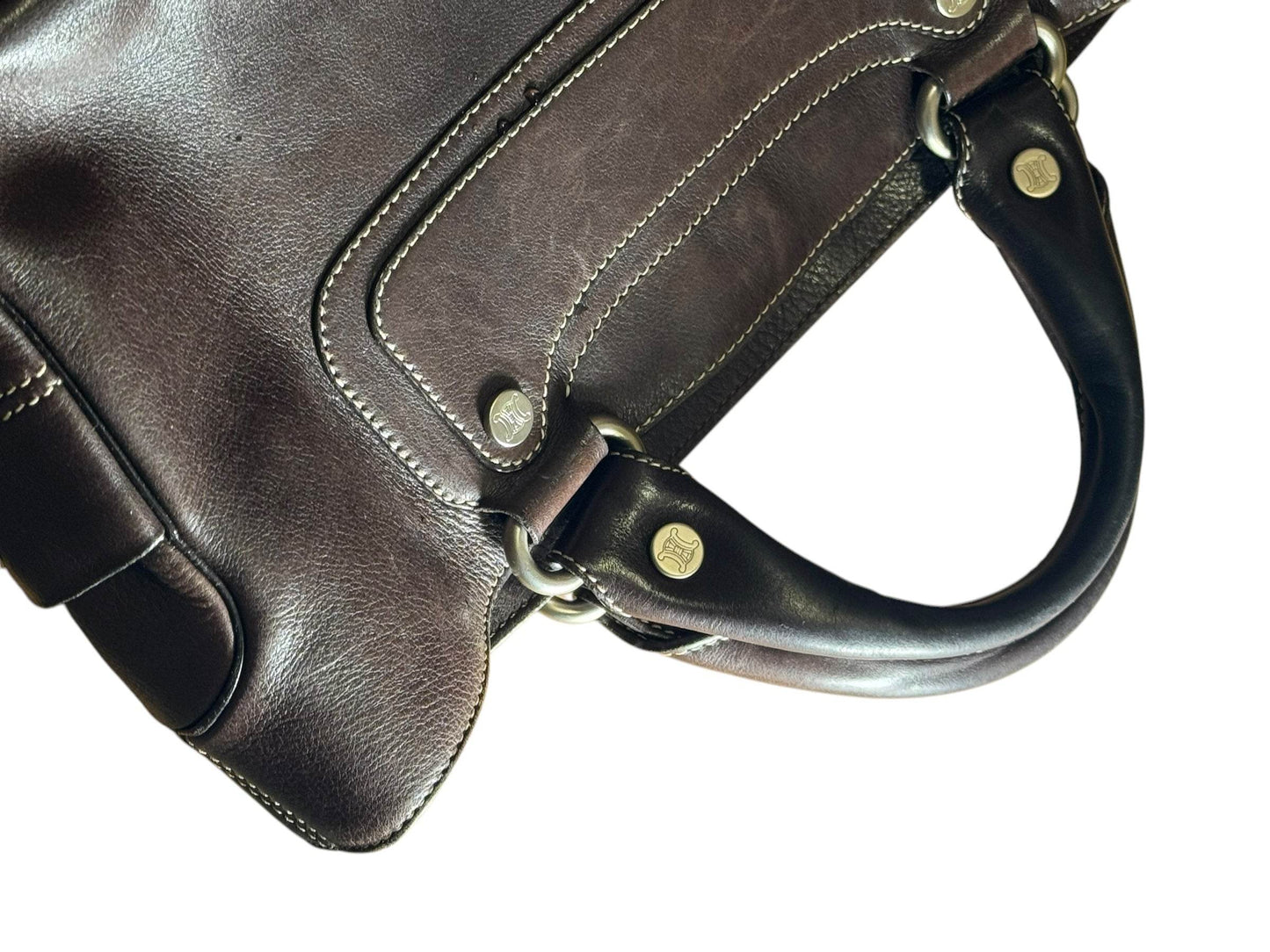 Celine Boogie Bag in soft brown leather in excellent used condition. - Luxbrandz