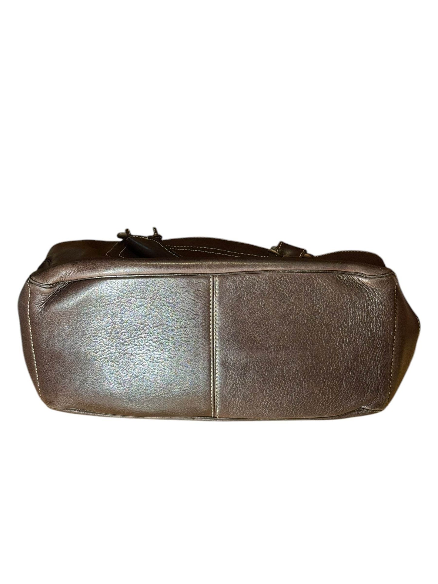 Celine Boogie Bag in soft brown leather in excellent used condition. - Luxbrandz