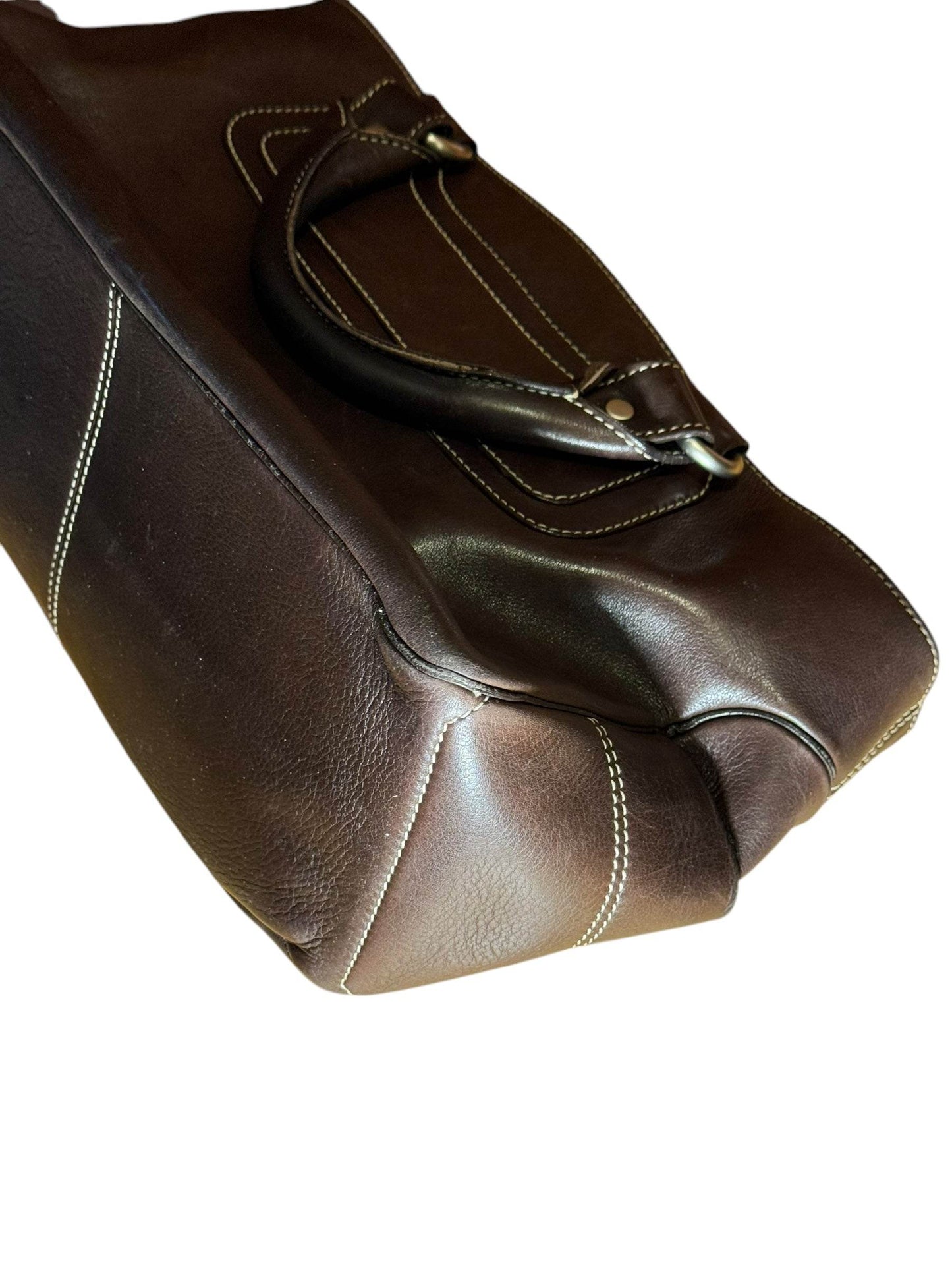 Celine Boogie Bag in soft brown leather in excellent used condition. - Luxbrandz
