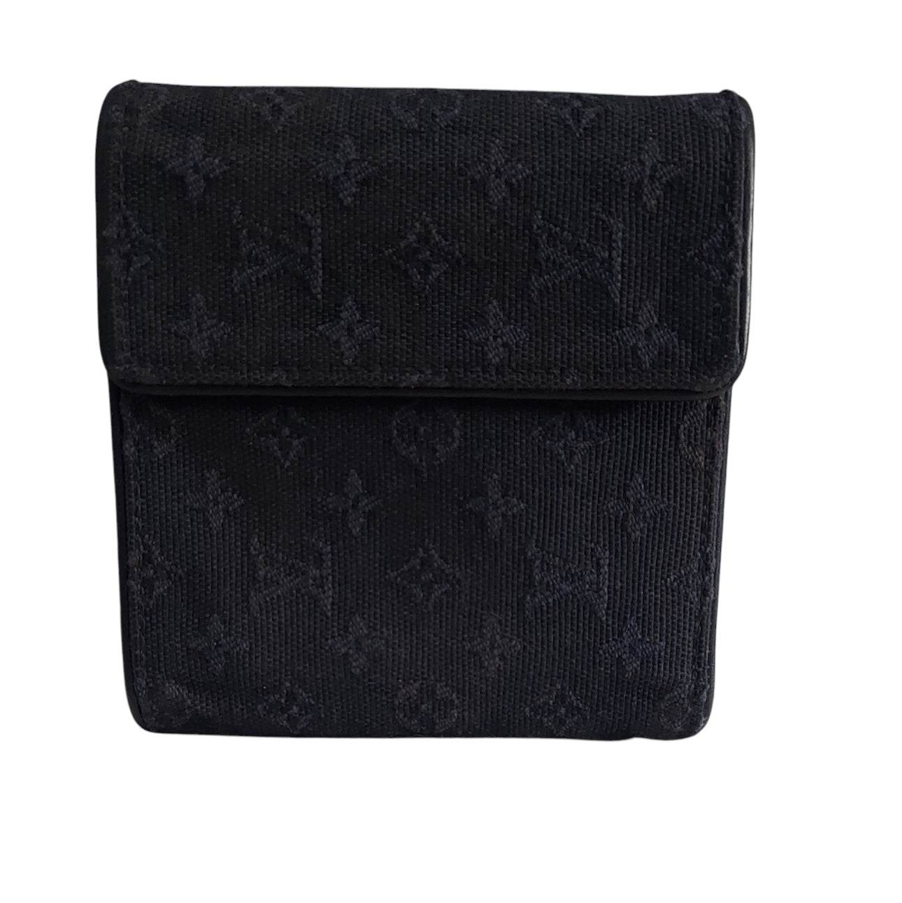 Louis Vuitton Monogram mini wallet in navy - Luxbrandz