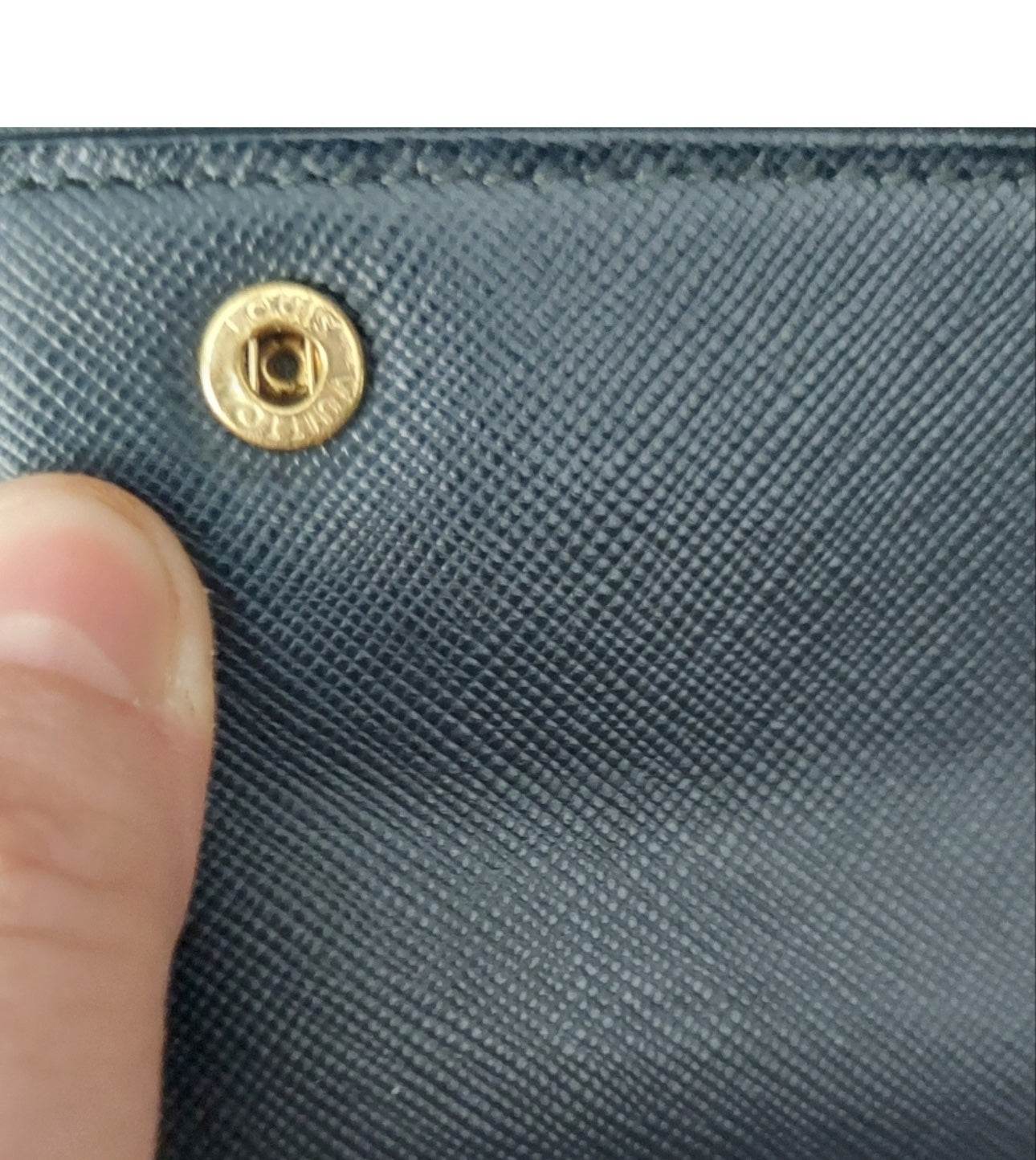 Louis Vuitton Monogram mini wallet in navy - Luxbrandz
