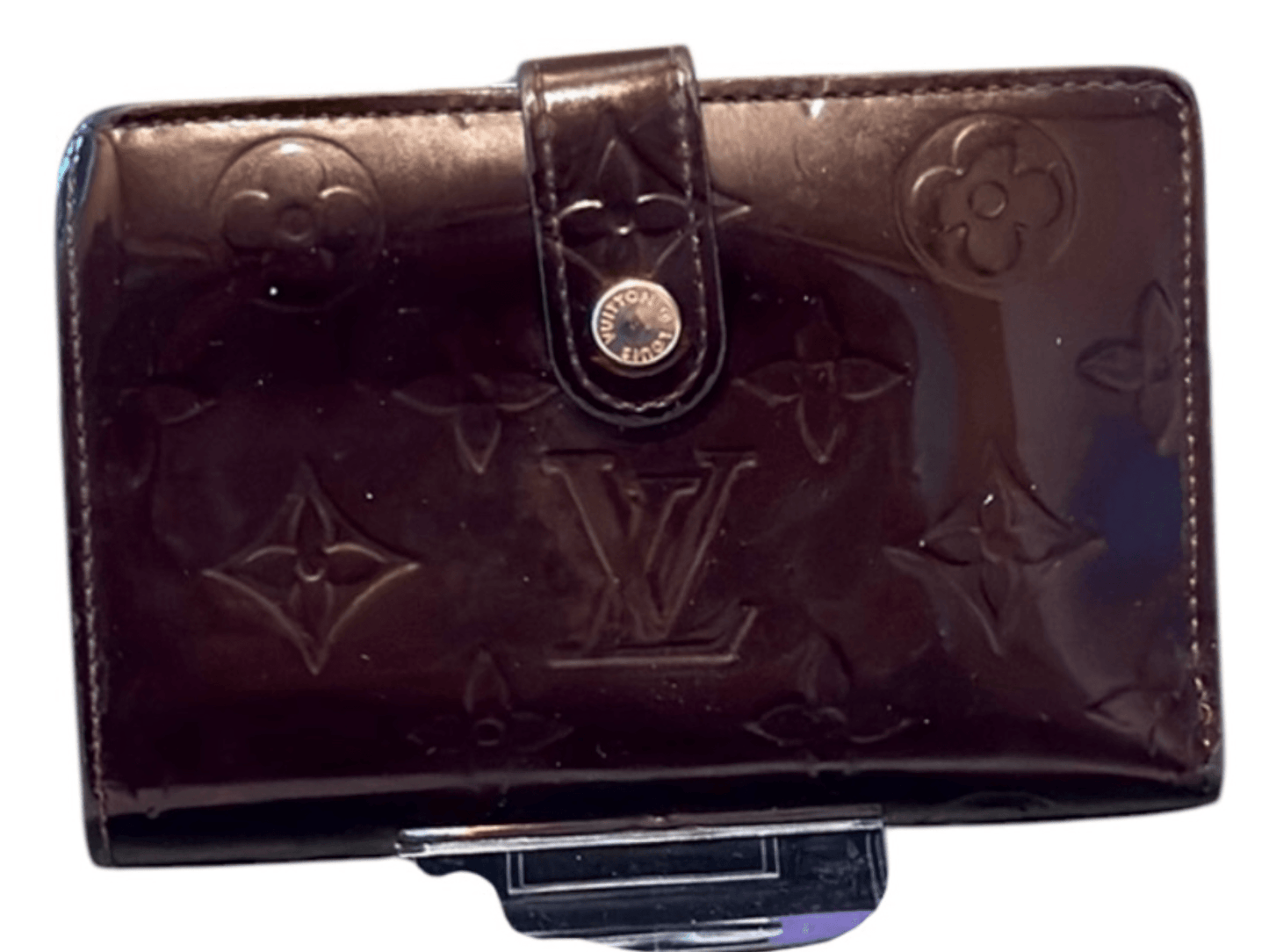 Louis Vuitton Vernice French Rogue Wallet in excellent condition. - Luxbrandz