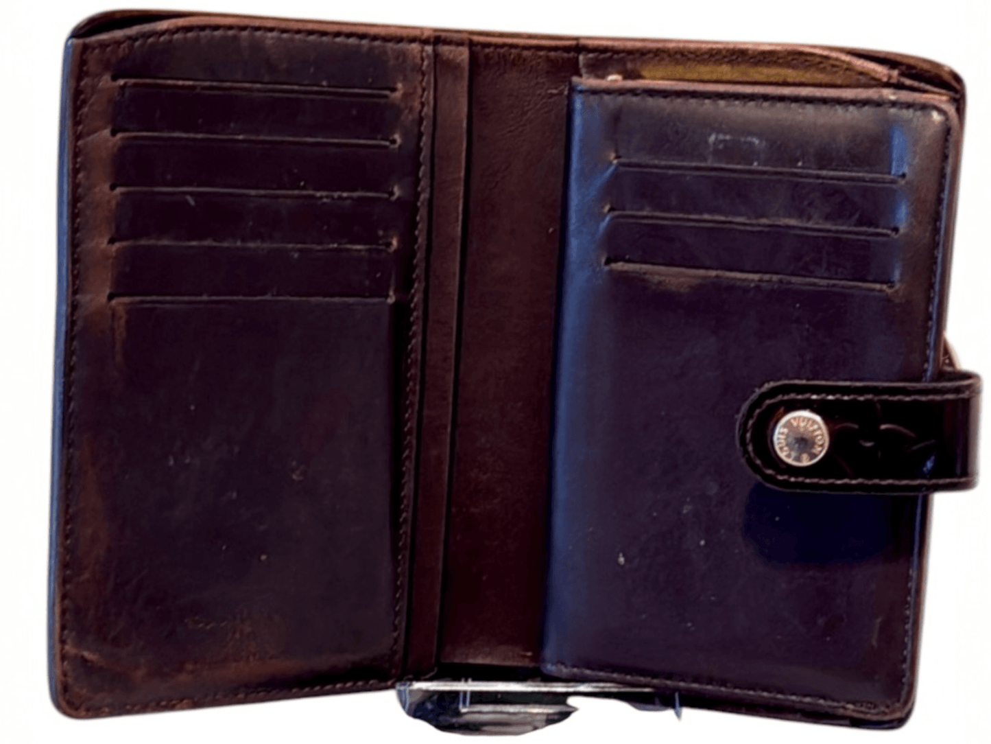 Louis Vuitton Vernice French Rogue Wallet in excellent condition. - Luxbrandz