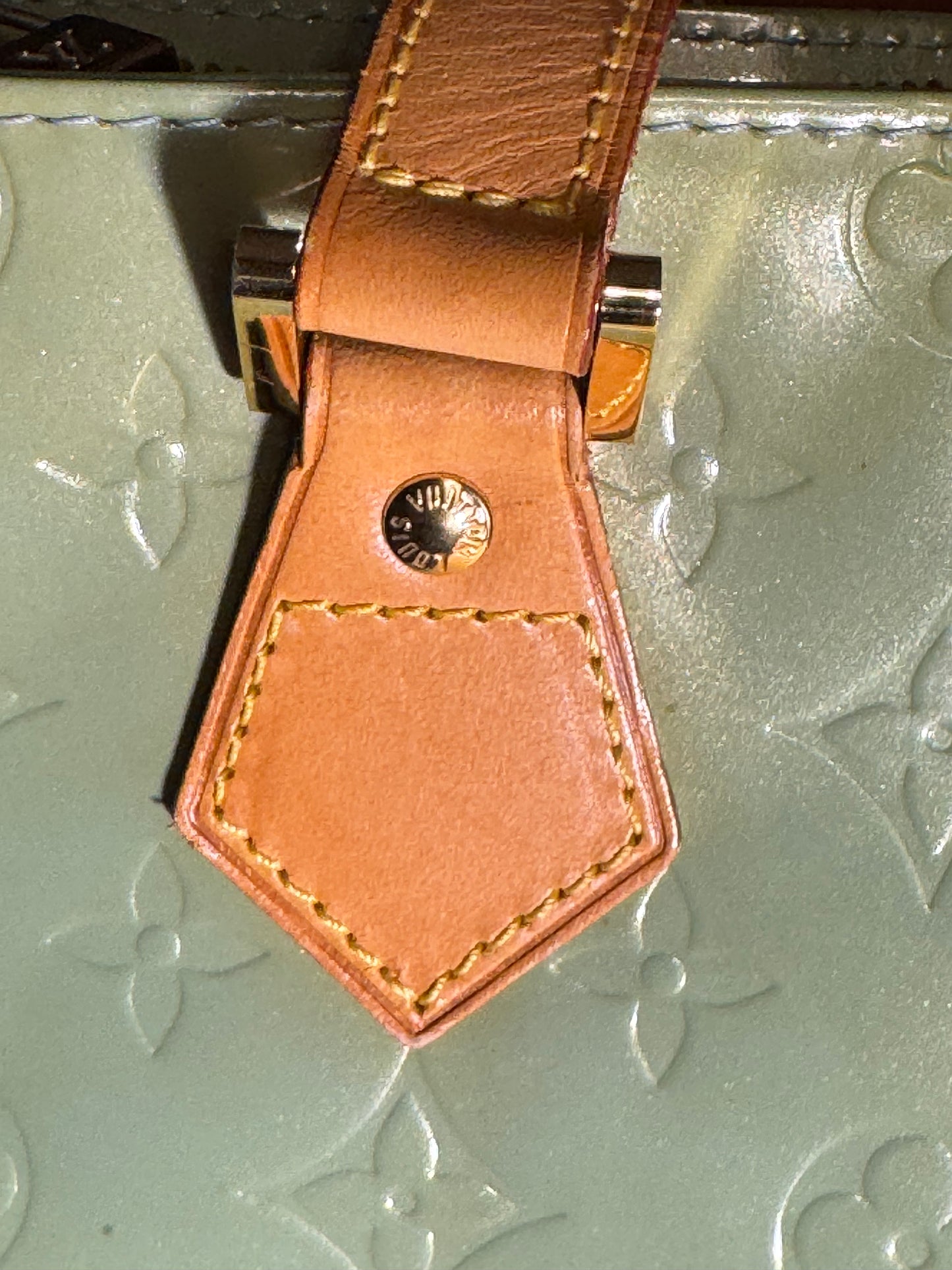 Louis Vuitton Houston Handbag Lemongreen Brand New. - Luxbrandz