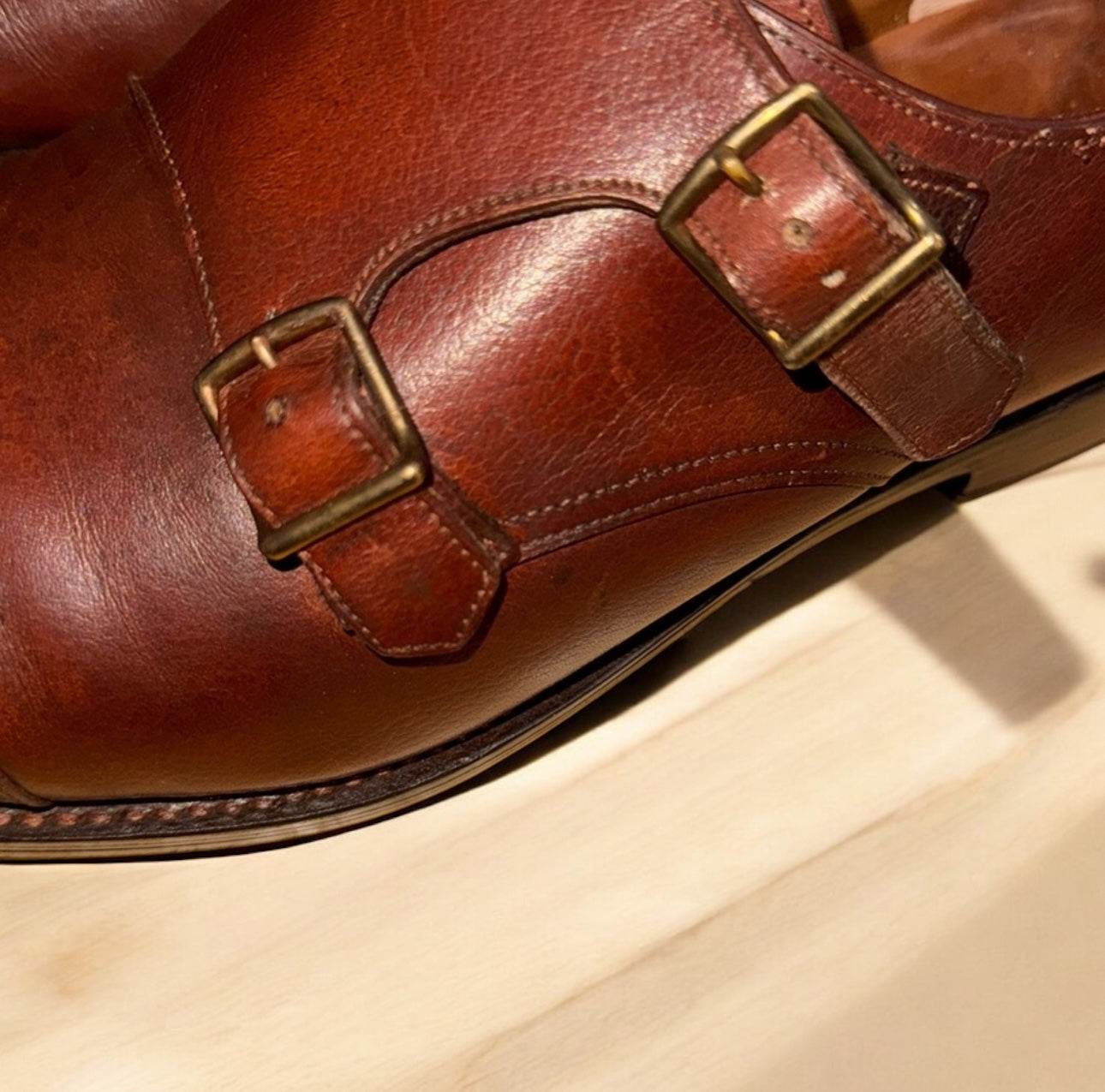 John Lobb Williams Street Series Double Monk Strap Shoes in mint condition retails $3000 plus - Luxbrandz