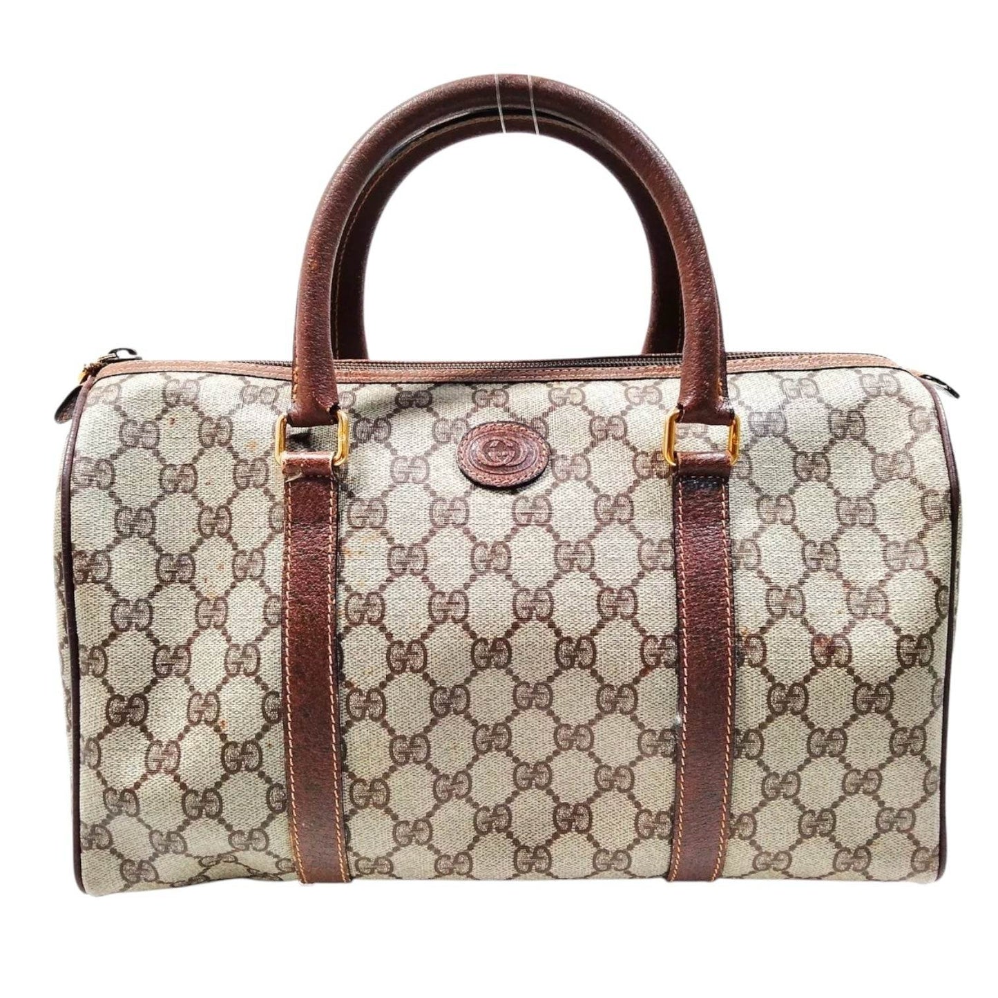 GUCCI GG Supreme Boston Bag in excellent condition MINT MINT - Luxbrandz