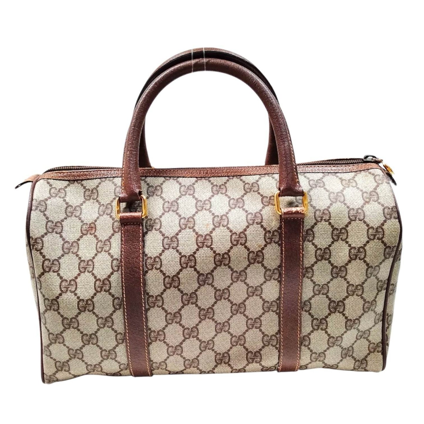 GUCCI GG Supreme Boston Bag in excellent condition MINT MINT - Luxbrandz