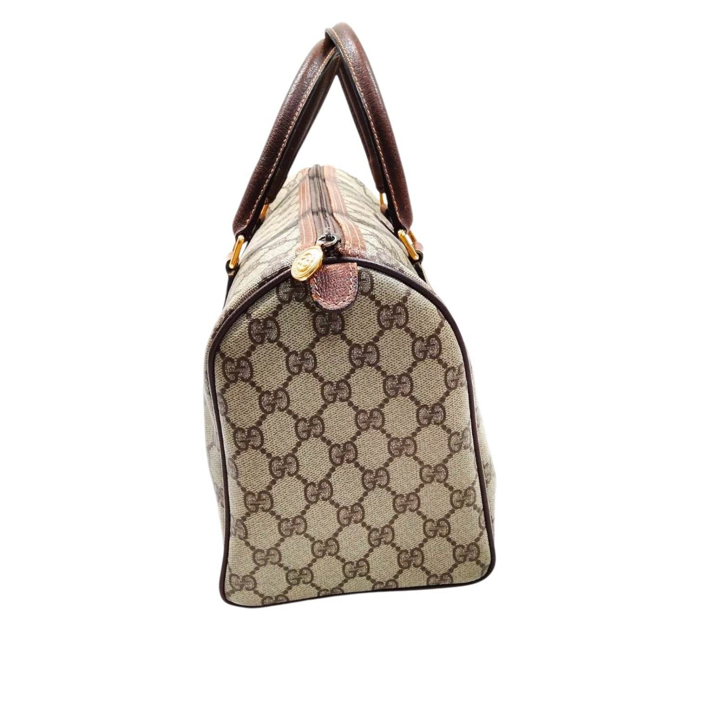 GUCCI GG Supreme Boston Bag in excellent condition MINT MINT - Luxbrandz
