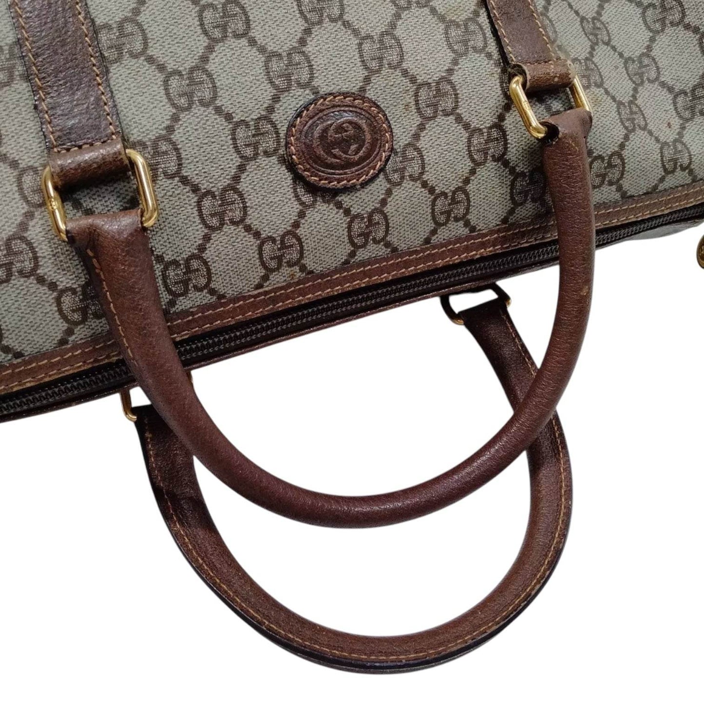 GUCCI GG Supreme Boston Bag in excellent condition MINT MINT - Luxbrandz