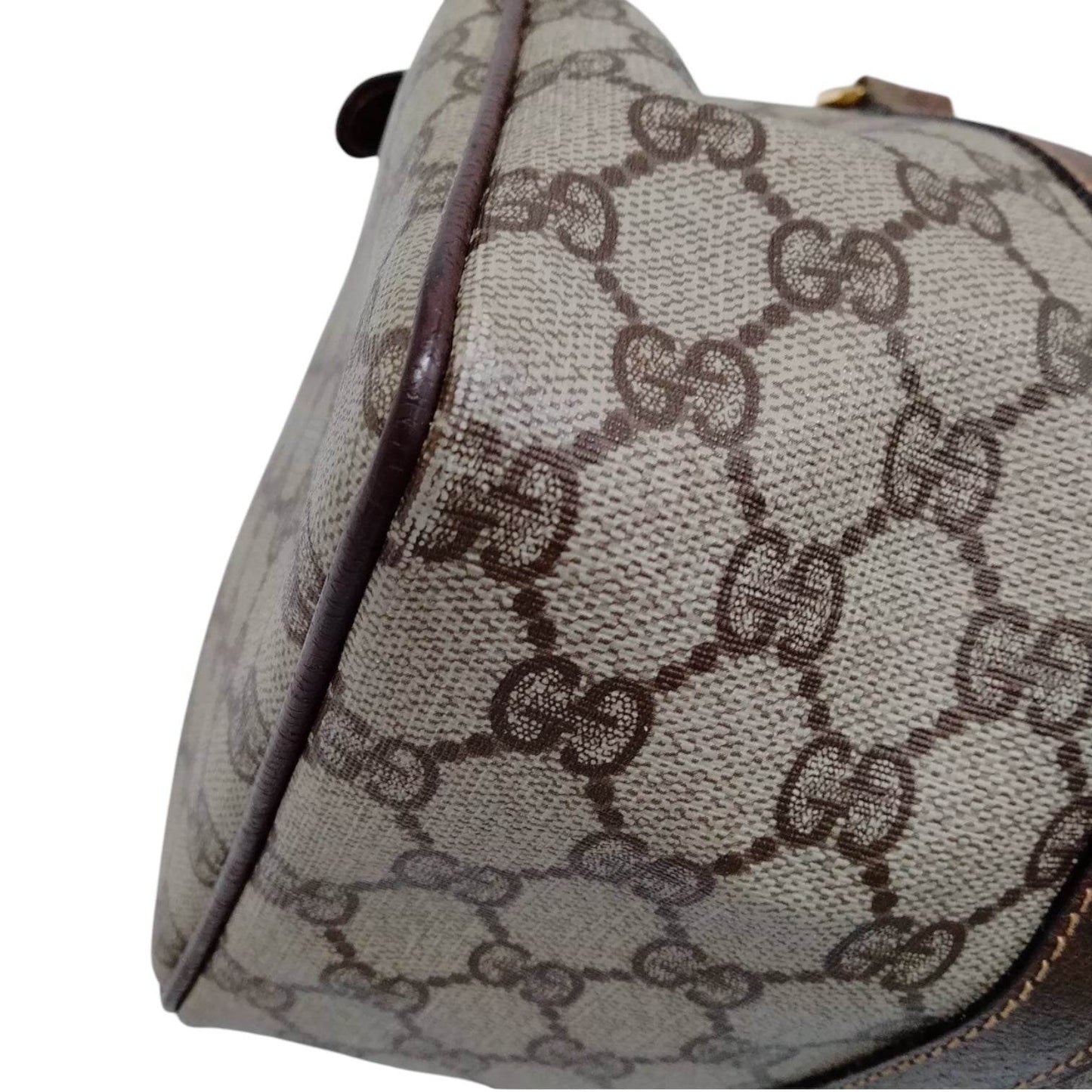 GUCCI GG Supreme Boston Bag in excellent condition MINT MINT - Luxbrandz