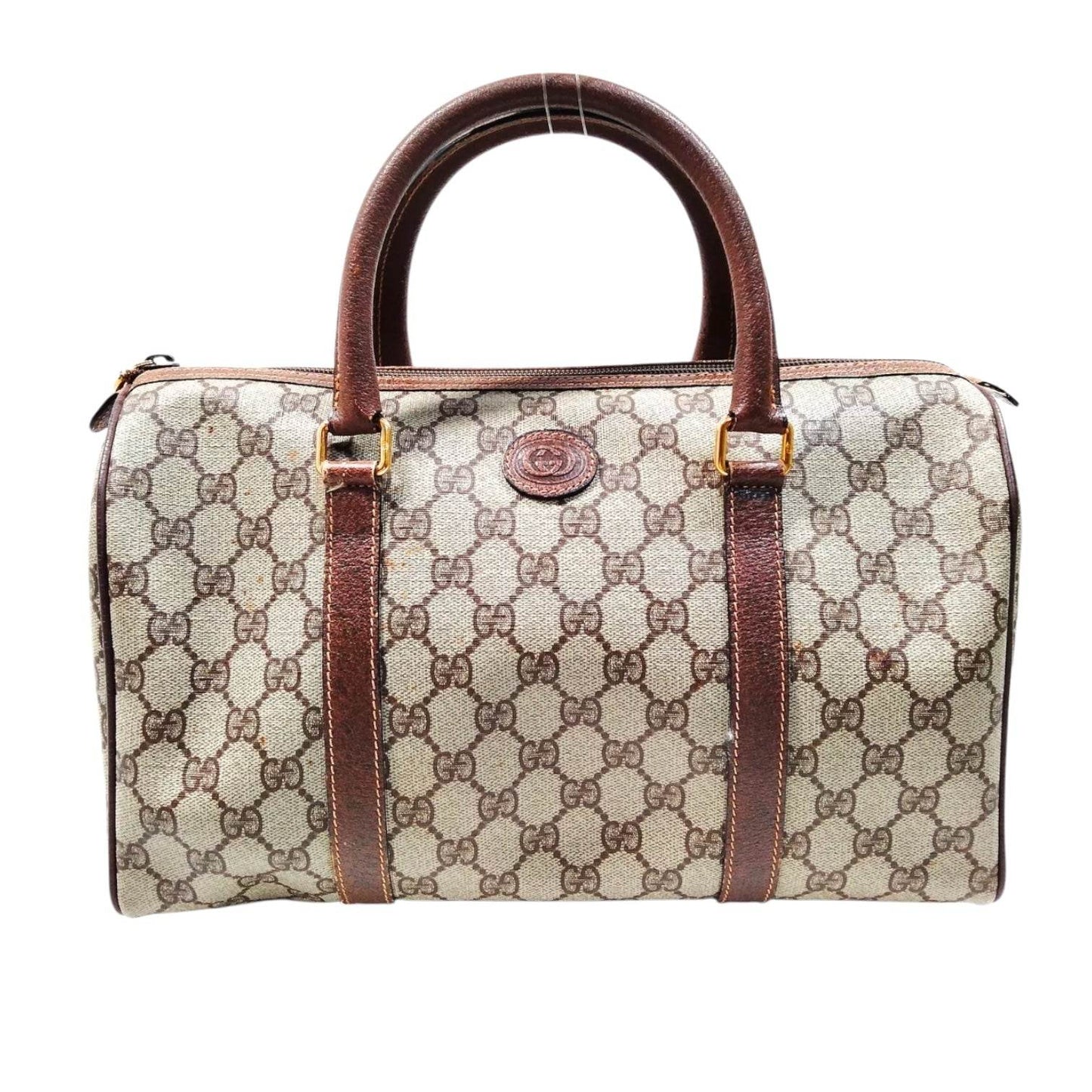 GUCCI GG Supreme Boston Bag in excellent condition MINT MINT - Luxbrandz