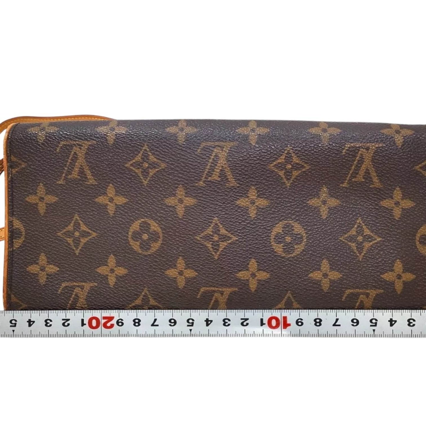 Louis Vuitton Monogram Twin Pouchette in mint condition genuine leather crossbody bag - Luxbrandz
