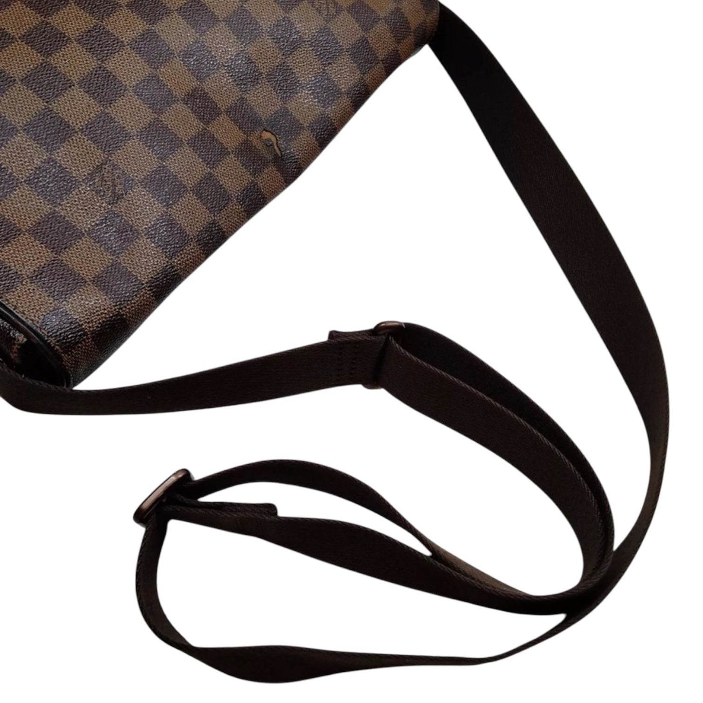 Louis Vuitton LV crossbody bag Damier Brown Brooklyn messenger bag - Luxbrandz
