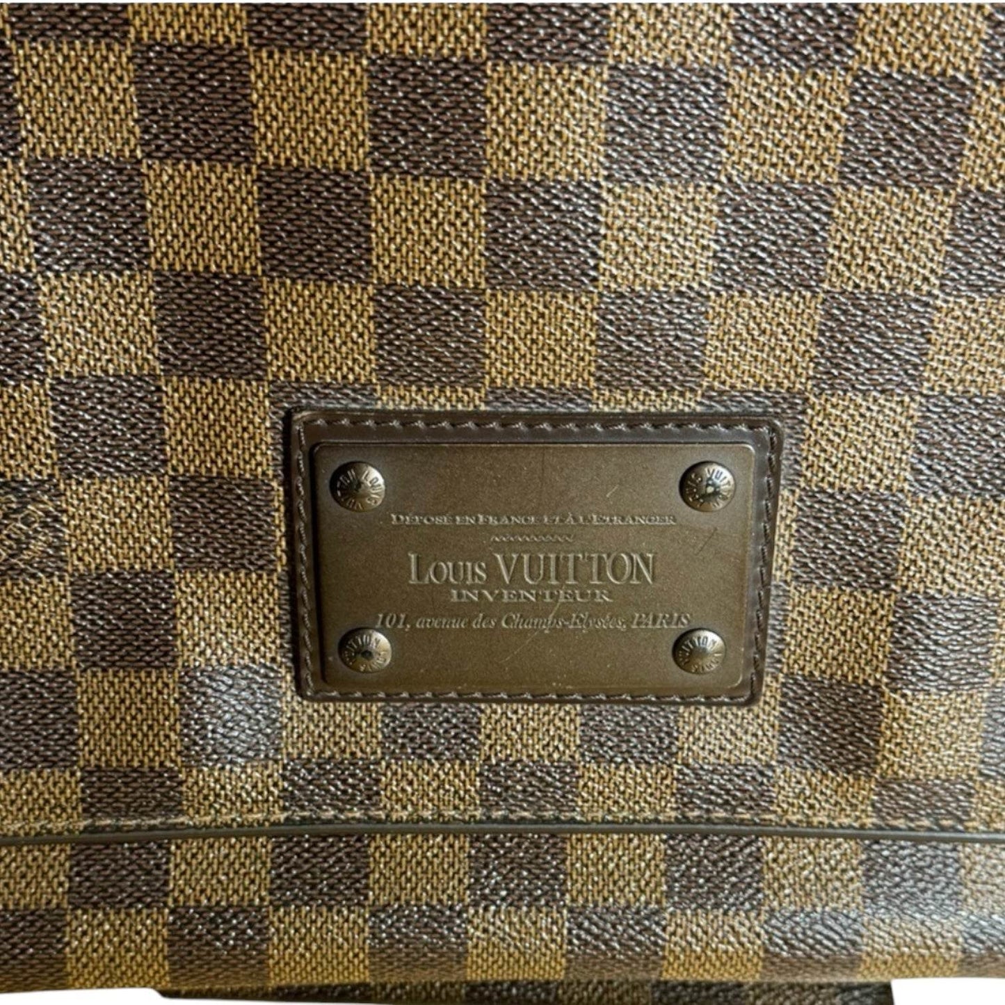 Louis Vuitton LV crossbody bag Damier Brown Brooklyn messenger bag - Luxbrandz