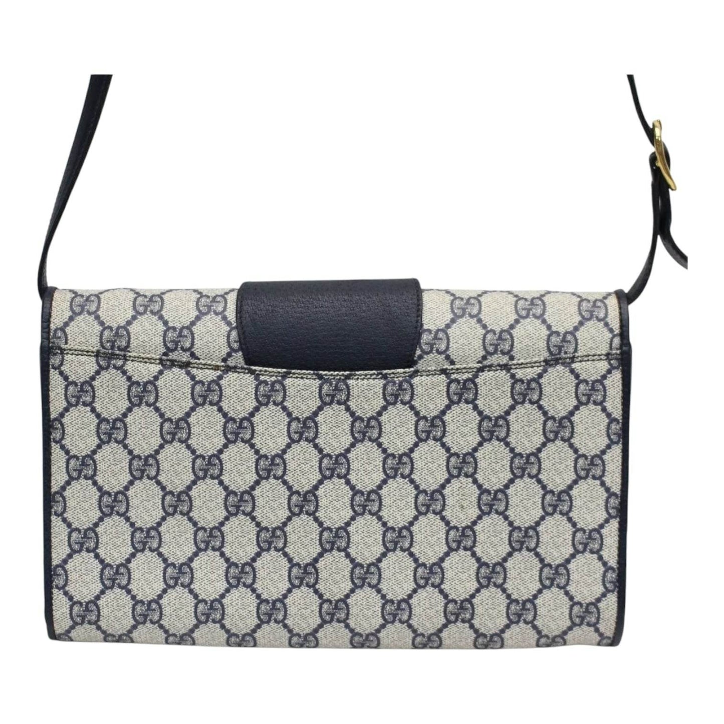 Gucci Gg Monogram Horsebit Crossbody Bag in mint condition - Luxbrandz