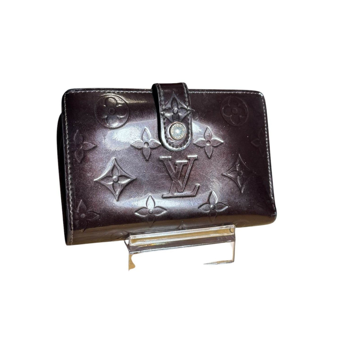 Louis Vuitton Vernice Red wallet in absolutely mint condition - Luxbrandz