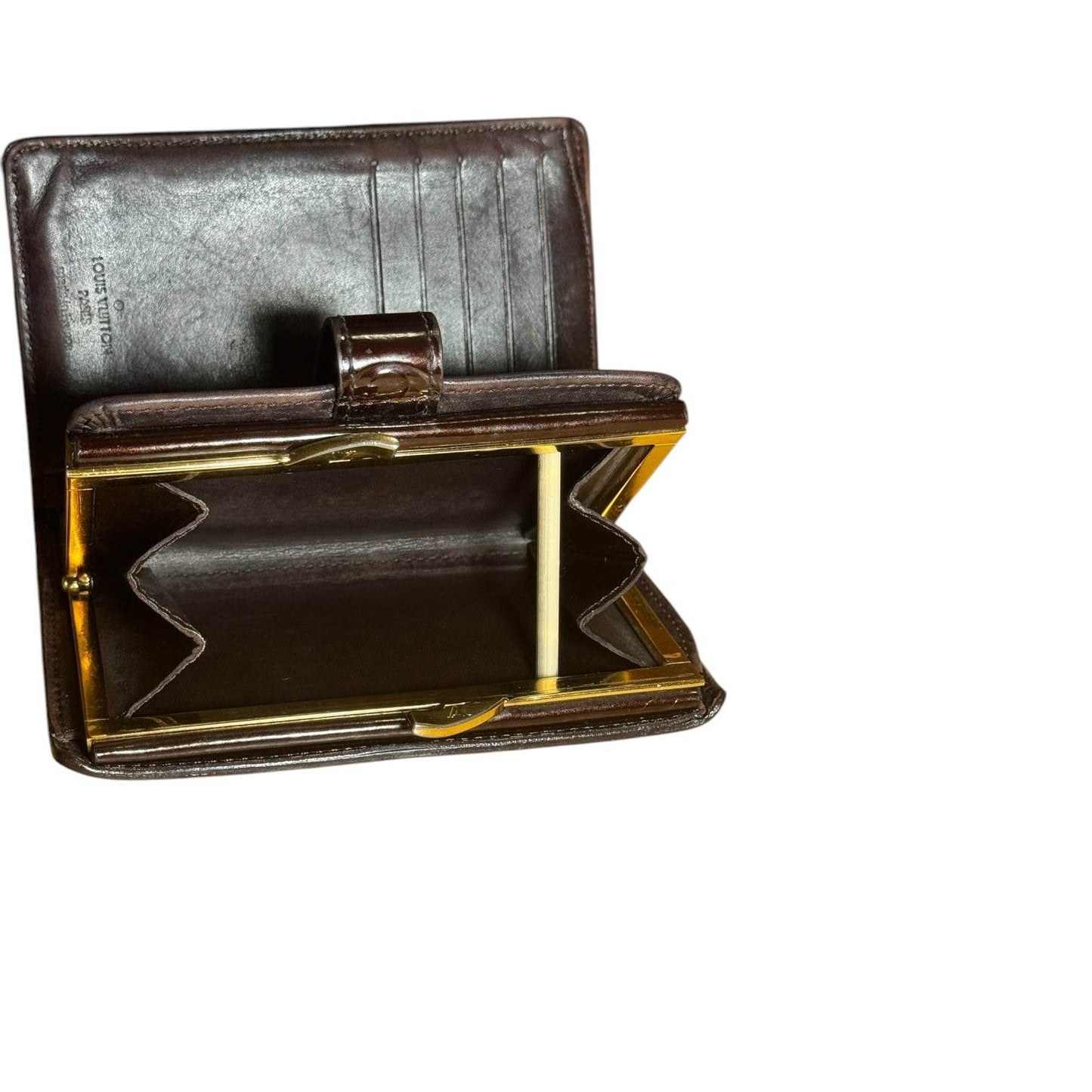 Louis Vuitton Vernice Red wallet in absolutely mint condition - Luxbrandz