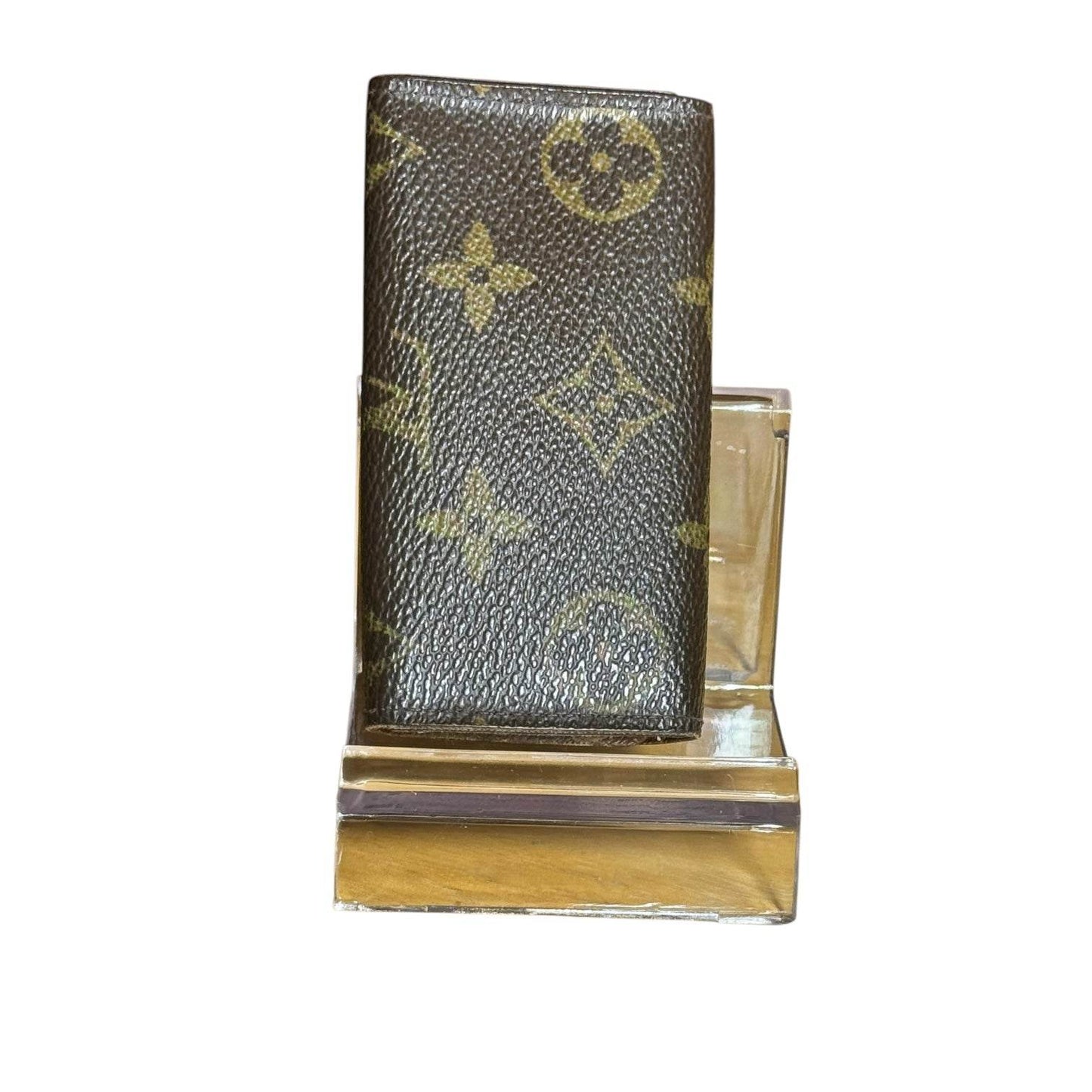 LOUIS VUITTON Monogram Key Pouch Key Holder in mint condition never worn - Luxbrandz