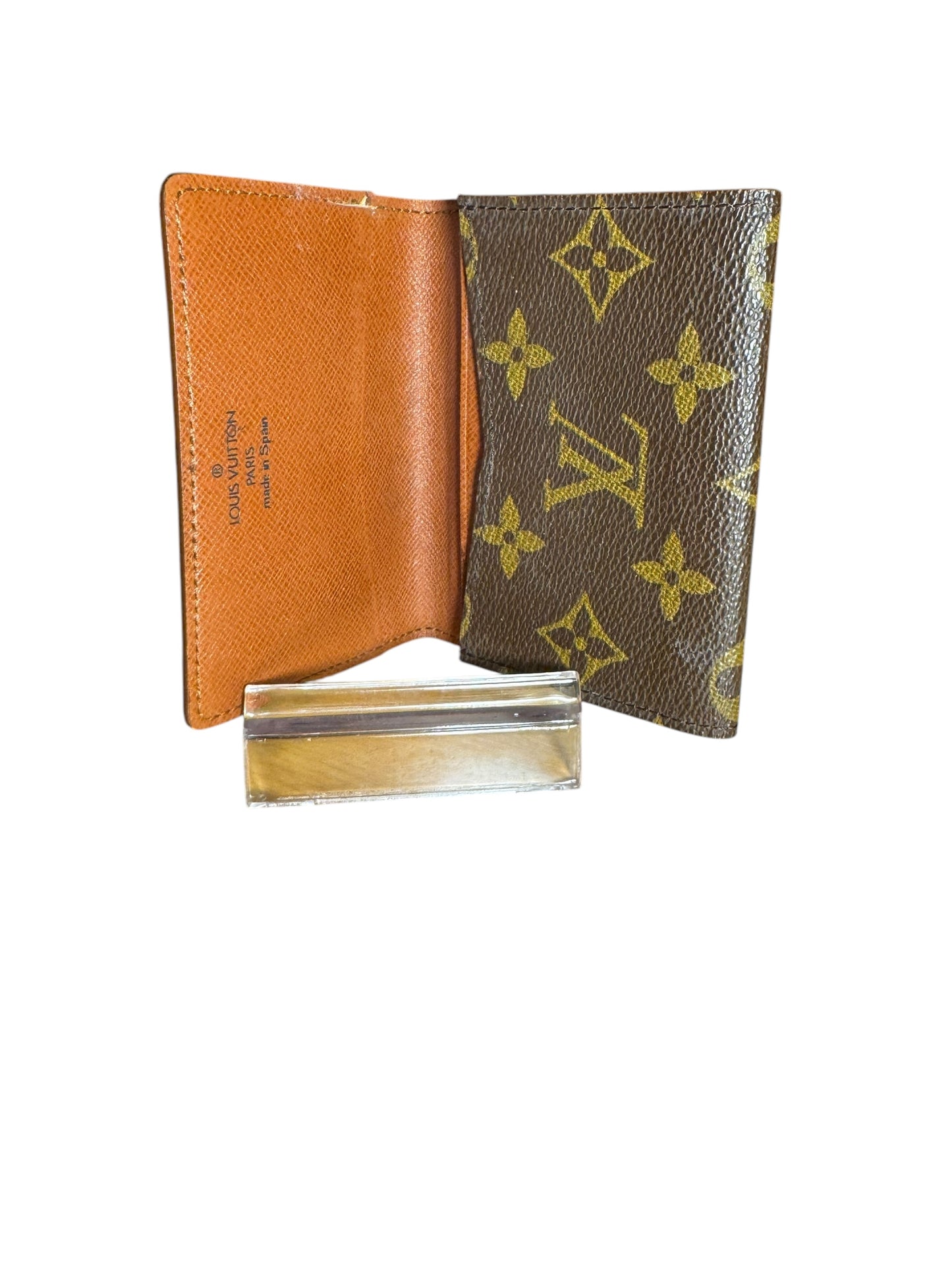 Louis Vuitton Monogram Coated Canvas Card Wallet New