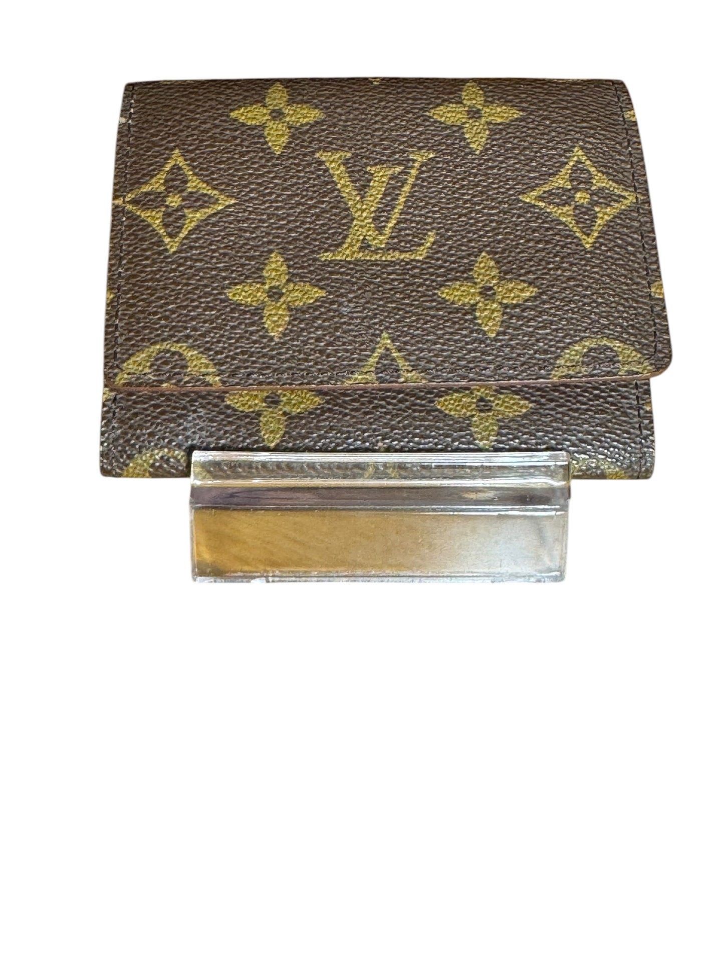 Louis Vuitton Monogram Coated Canvas Card Wallet New
