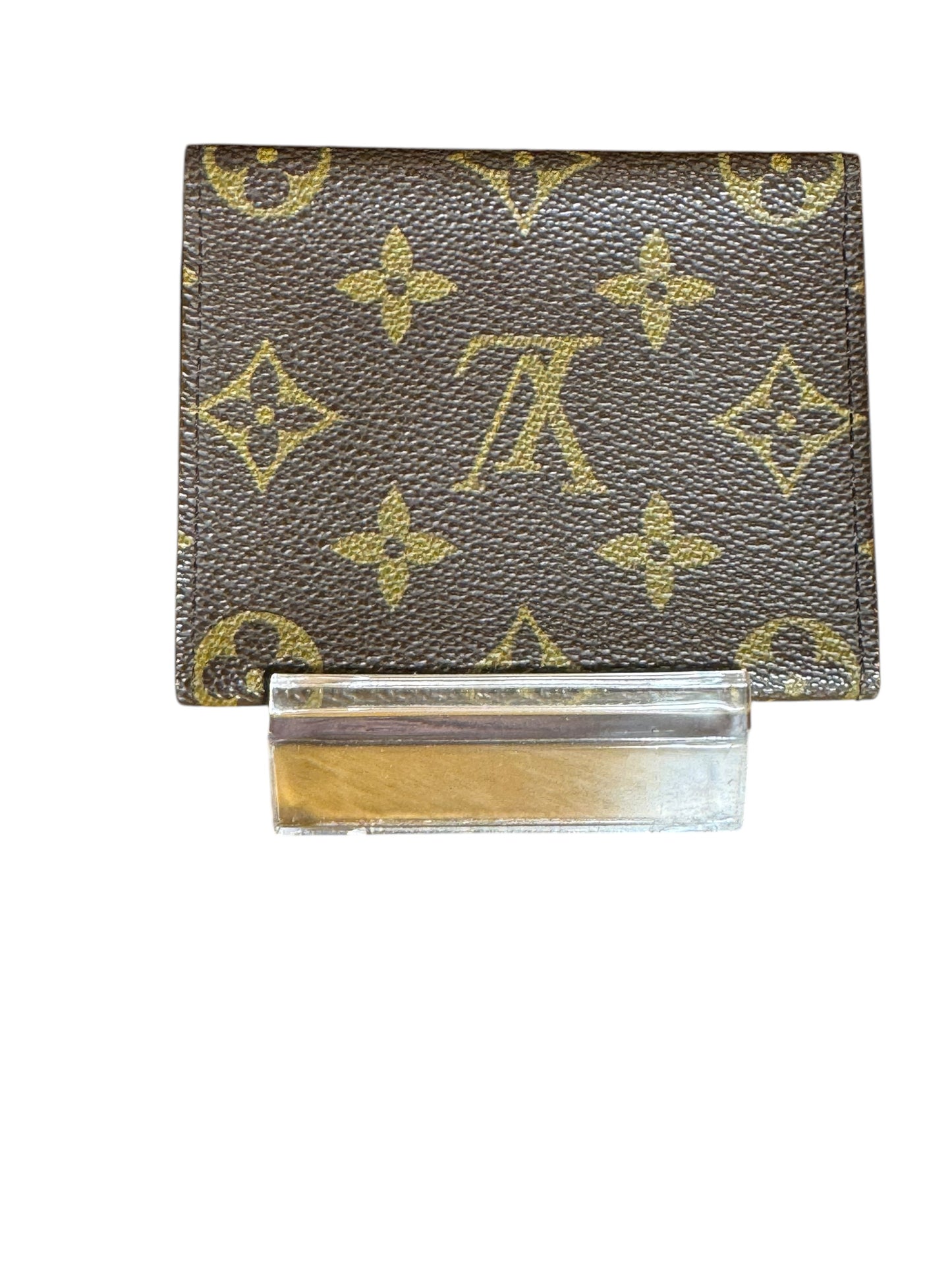 Louis Vuitton Monogram Coated Canvas Card Wallet New