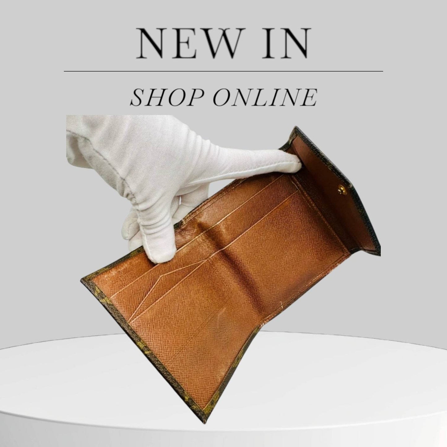 Louis Vuitton Monogram Porte Monnaie Billets Wallet Authentic - Luxbrandz