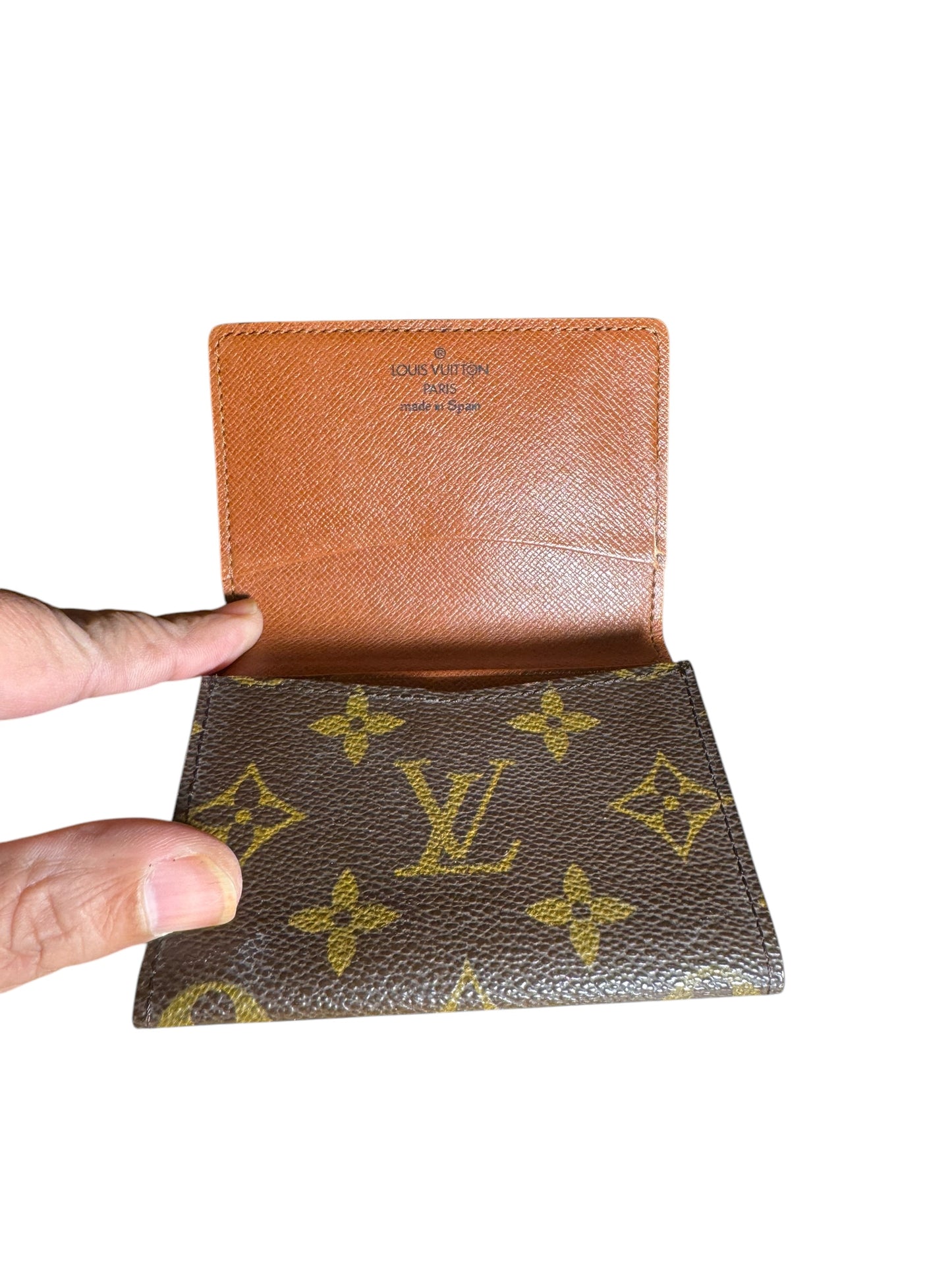 Louis Vuitton Monogram Coated Canvas Card Wallet New