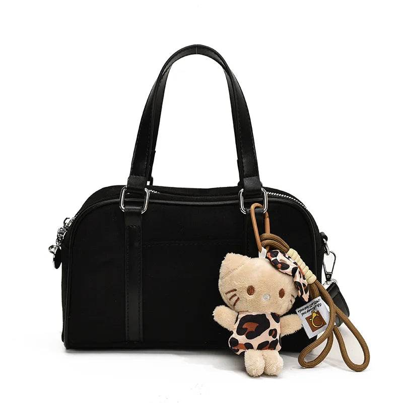 2024 Women’s Leopard Print Matte Handbag, Small Square Crossbody Shoulder Bag for Women - Luxbrandz