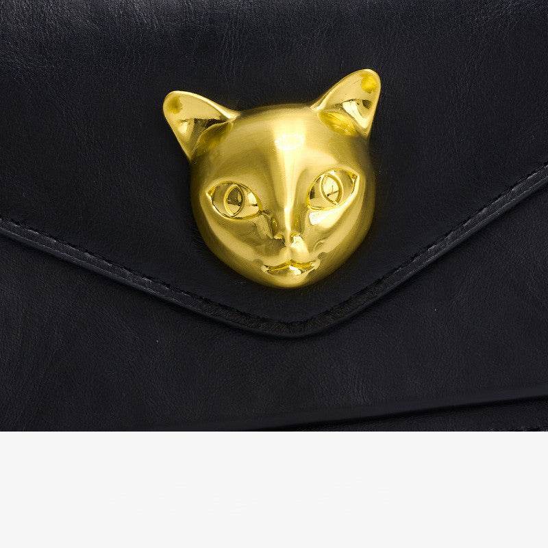 Niche Light Luxury Leather Women's Fashion Chain Messenger Bag - Luxbrandz