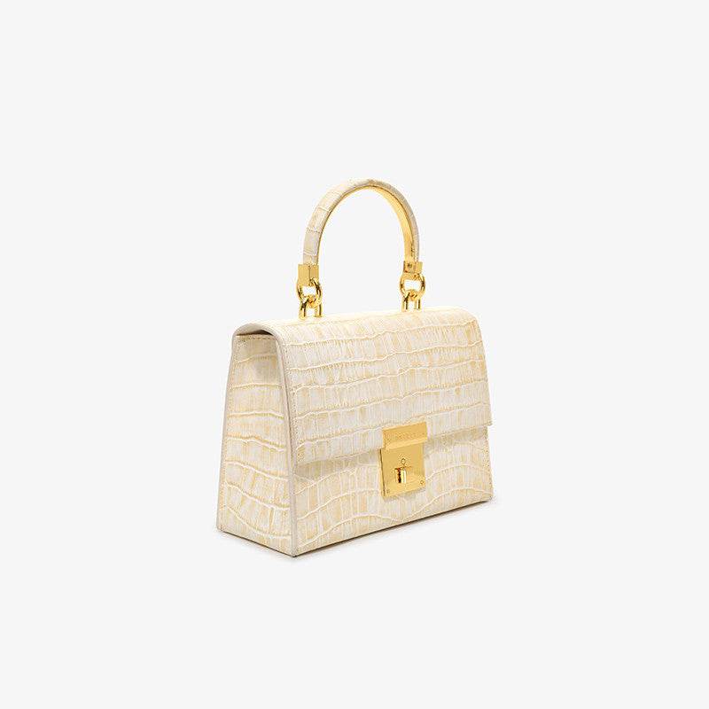 Small Design Pattern Leather Bag Light Luxury Shoulder - Luxbrandz
