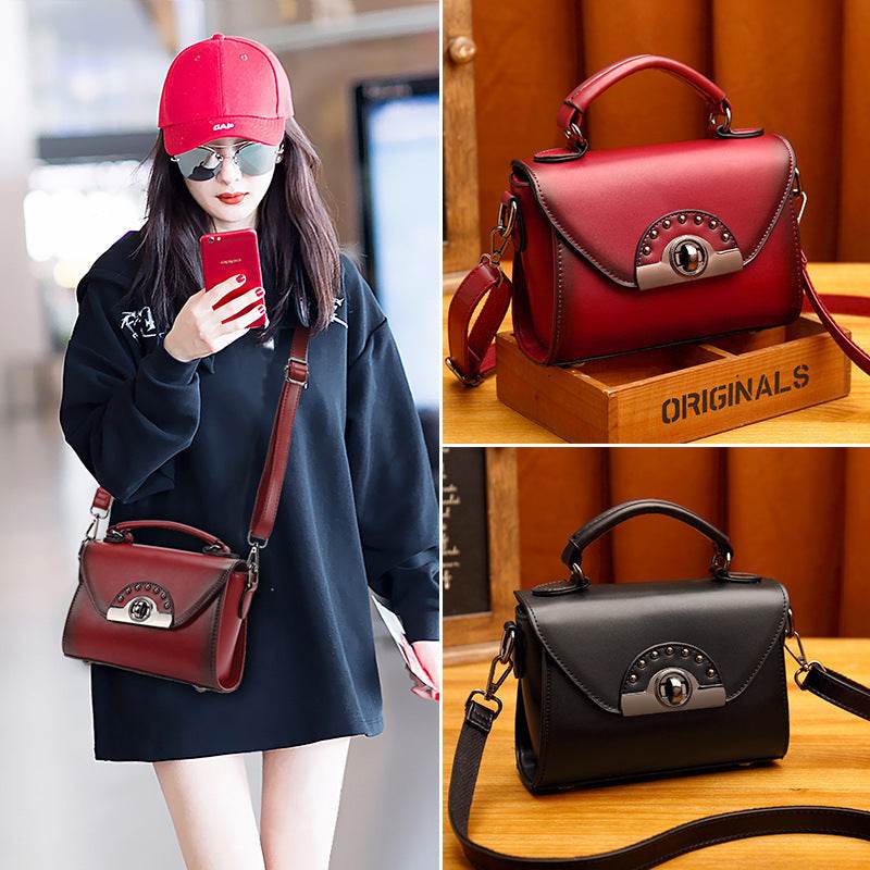 SMART SWWY Women Genuine Leather Mini Vintage Shoulder Bags For Ladies Cross body Bags Luxury Shopping Handbags Messenger - Luxbrandz