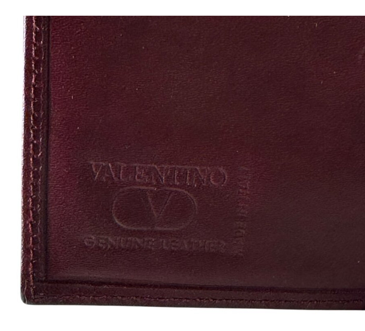 Valentino Garavani Men’s Bifold Wallet Genuine Leather NWOT