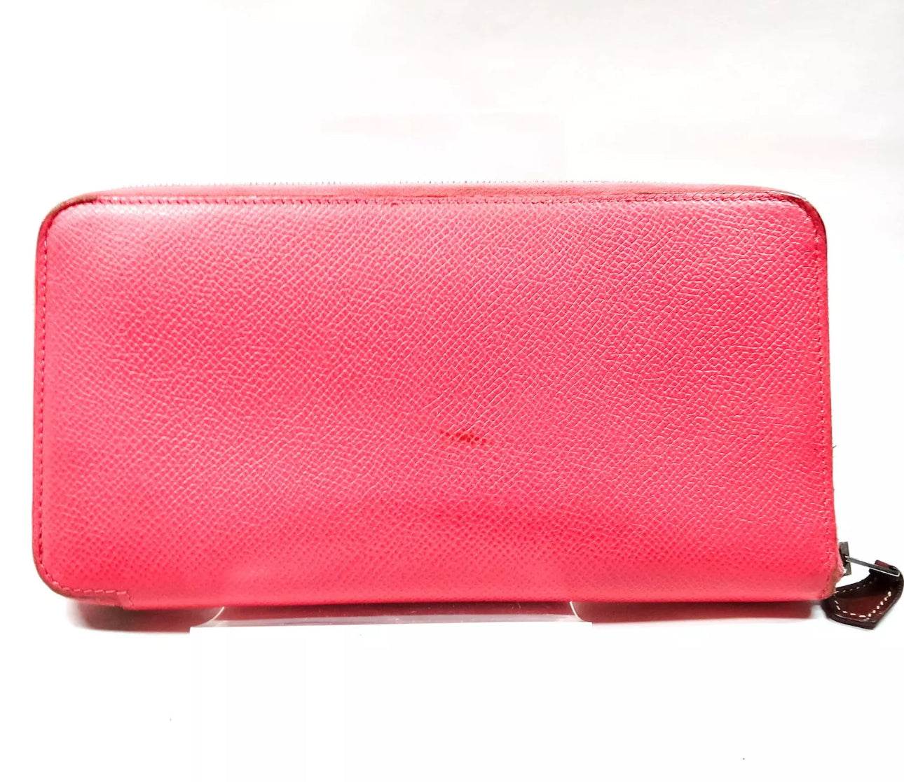 Hermes Long Wallet Pink Leather in excellent condition. - Luxbrandz