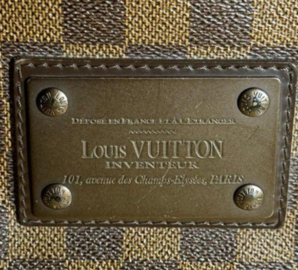 Louis Vuitton LV crossbody bag Damier Brown Brooklyn messenger bag