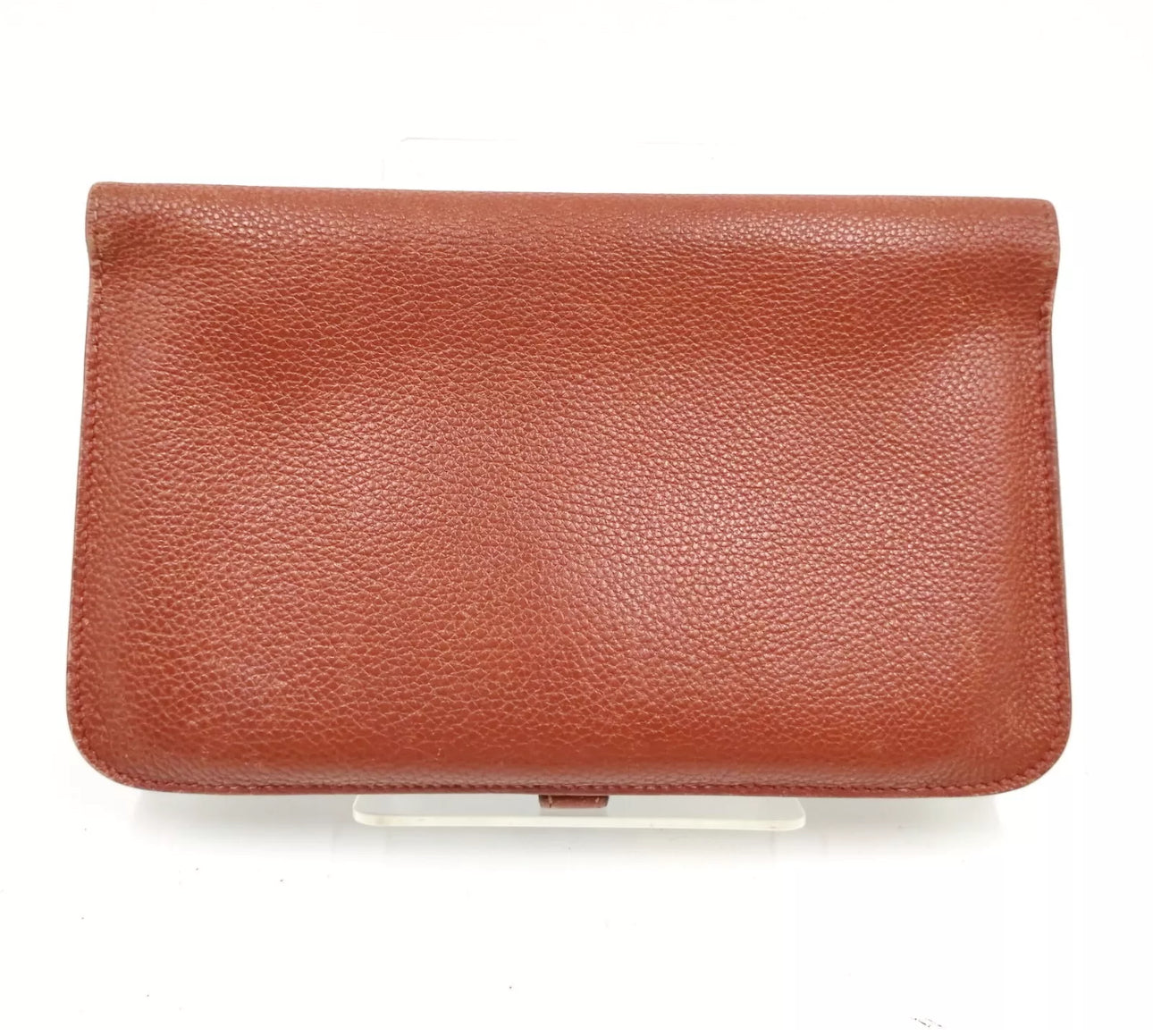 Hermes Long Wallet  Brown Leather 442793 in excellent condition