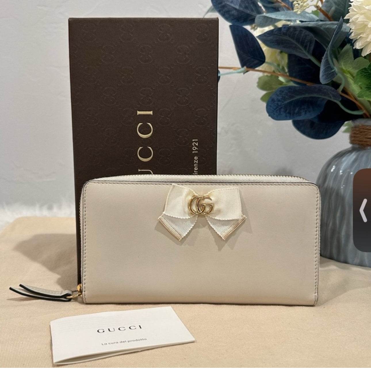 Gucci GG Lambskin wallet Brand New Gift ready - Luxbrandz
