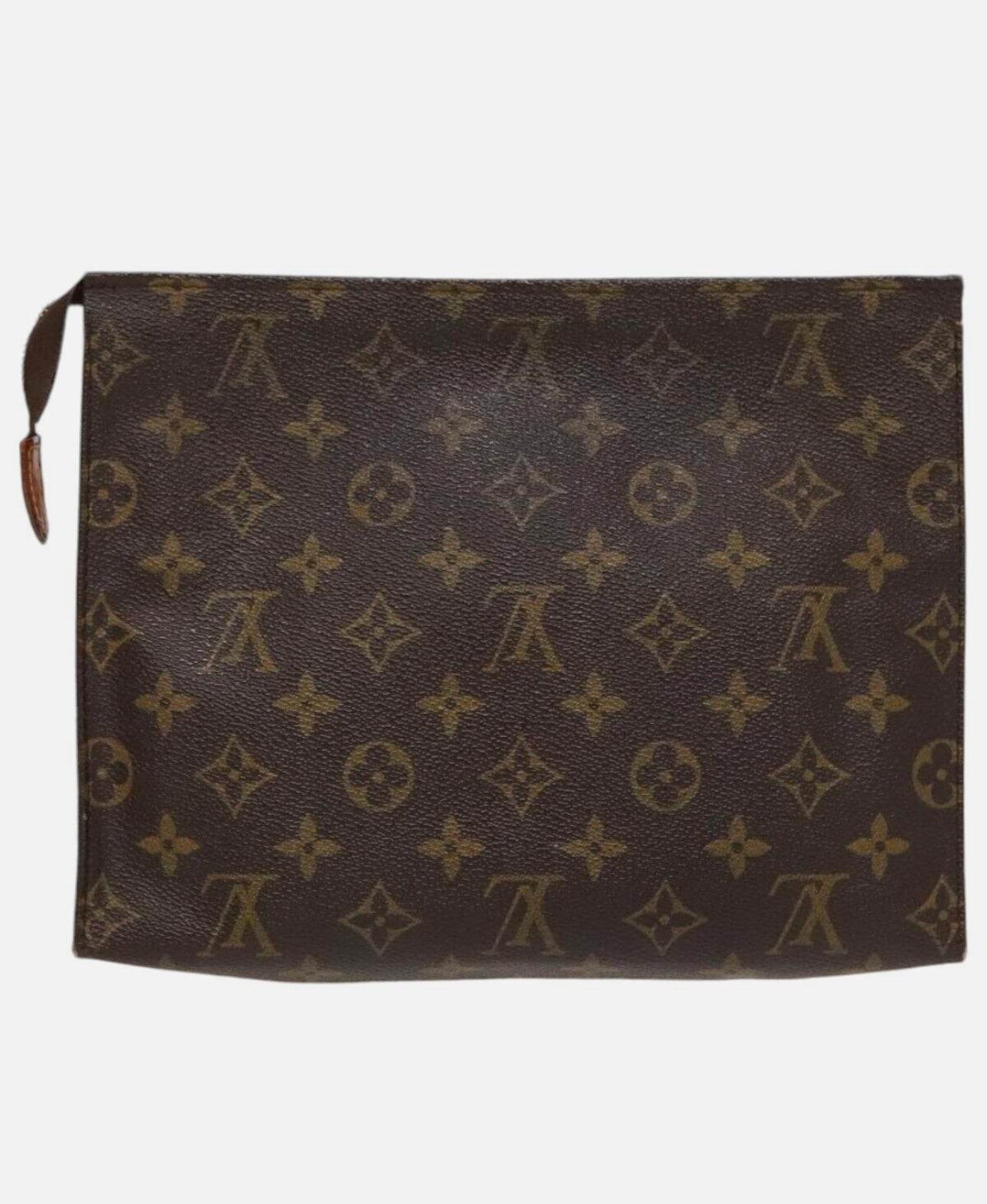 LOUIS VUITTON Monogram Poche Toilette 26 Pouch M47542 LV Auth 96150 - Luxbrandz