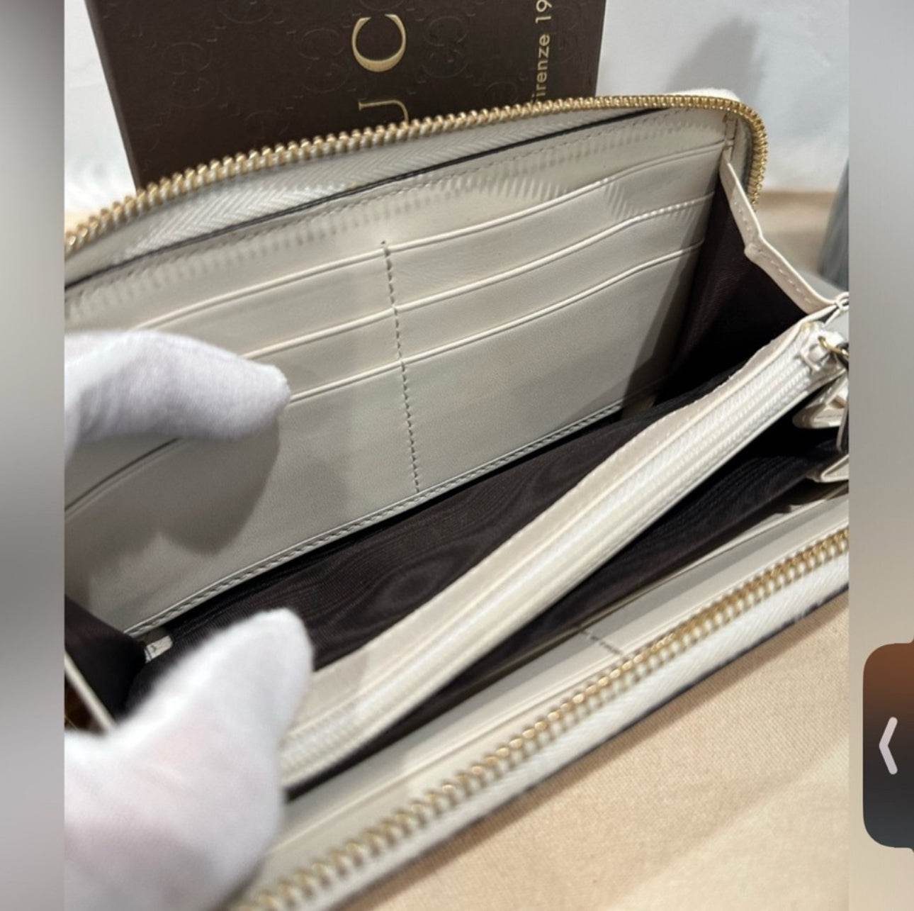 Gucci GG Lambskin wallet Brand New Gift ready - Luxbrandz