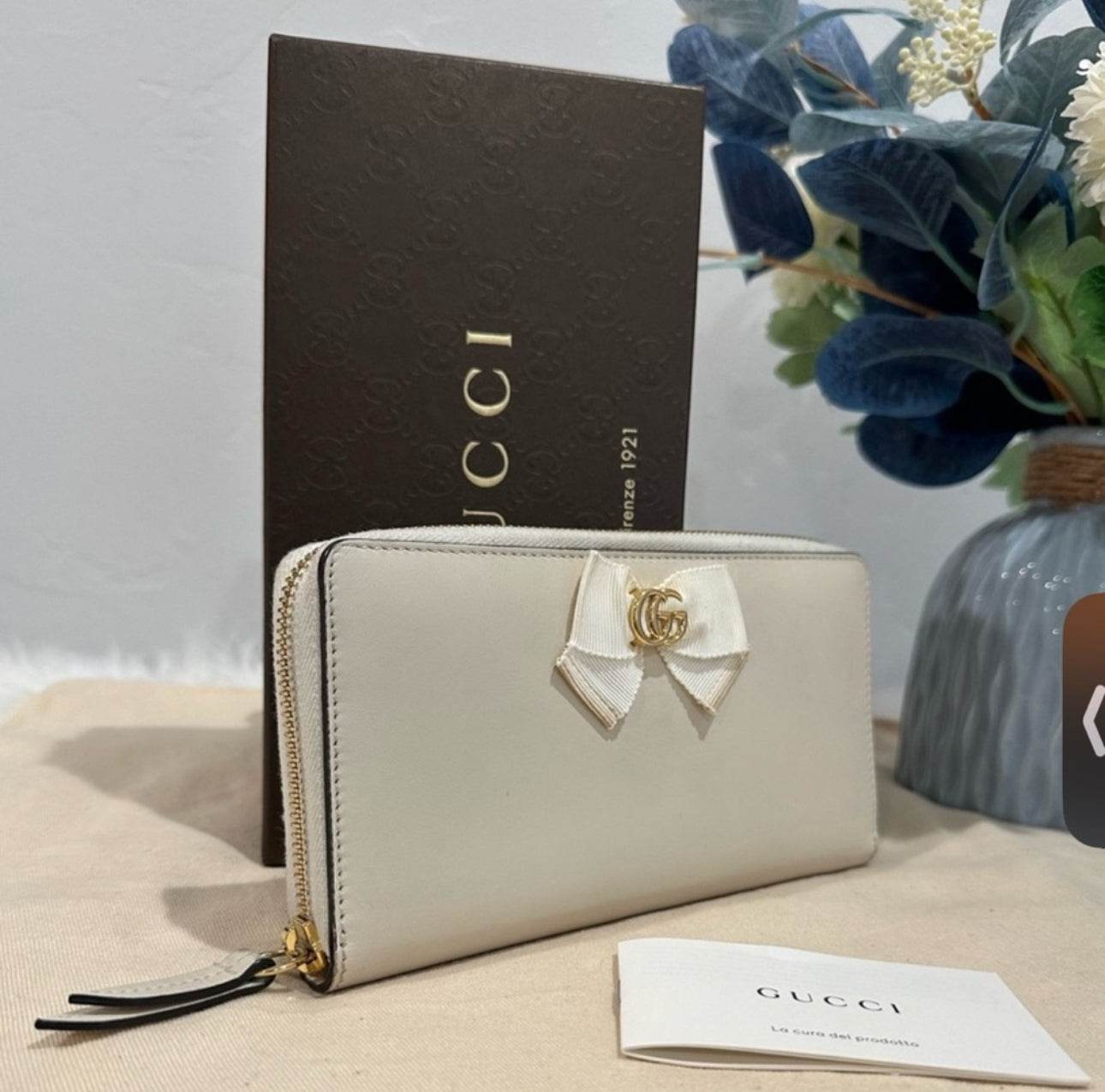 Gucci GG Lambskin wallet Brand New Gift ready - Luxbrandz