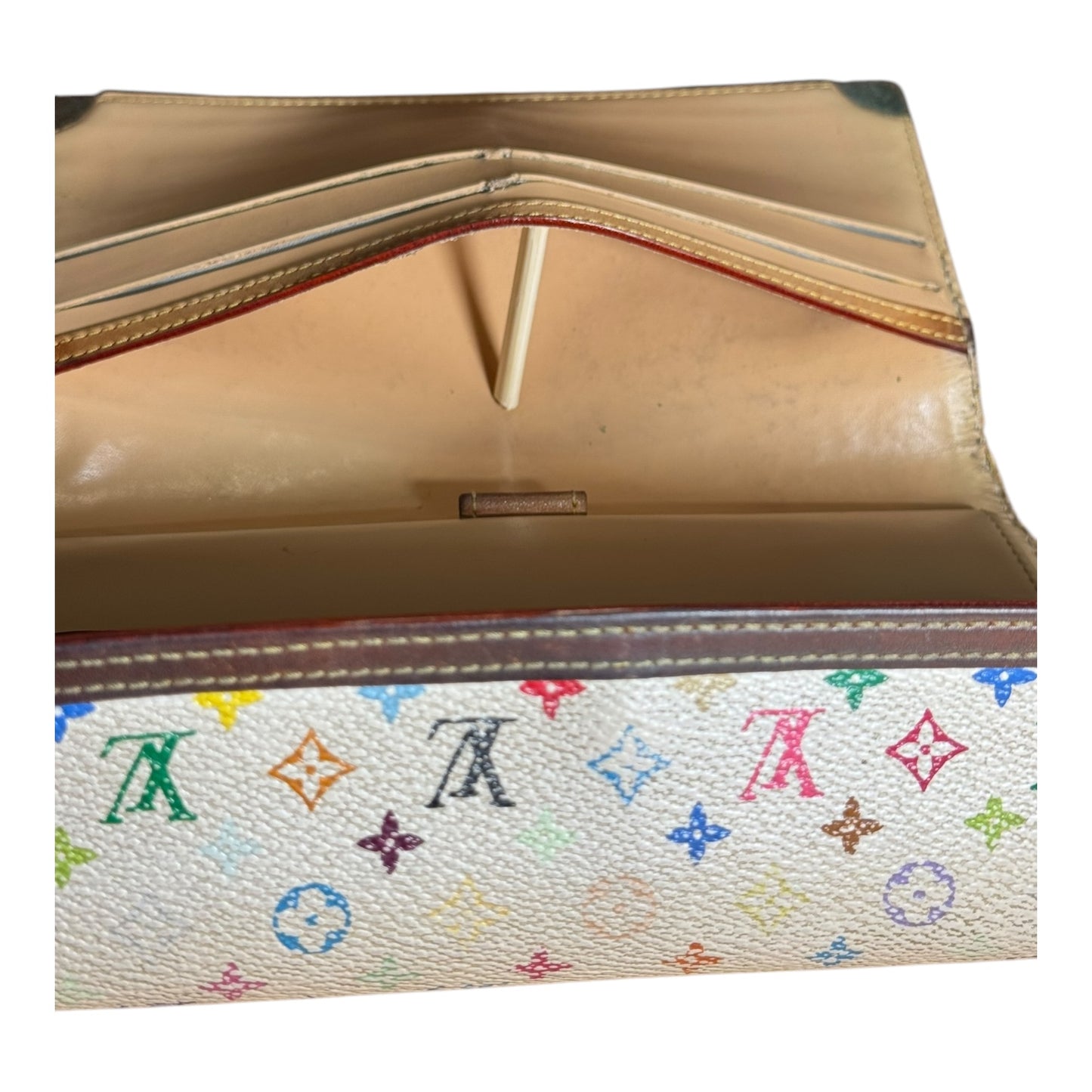 Louis Vuitton Tasaki Murakami Multicolored International Wallet