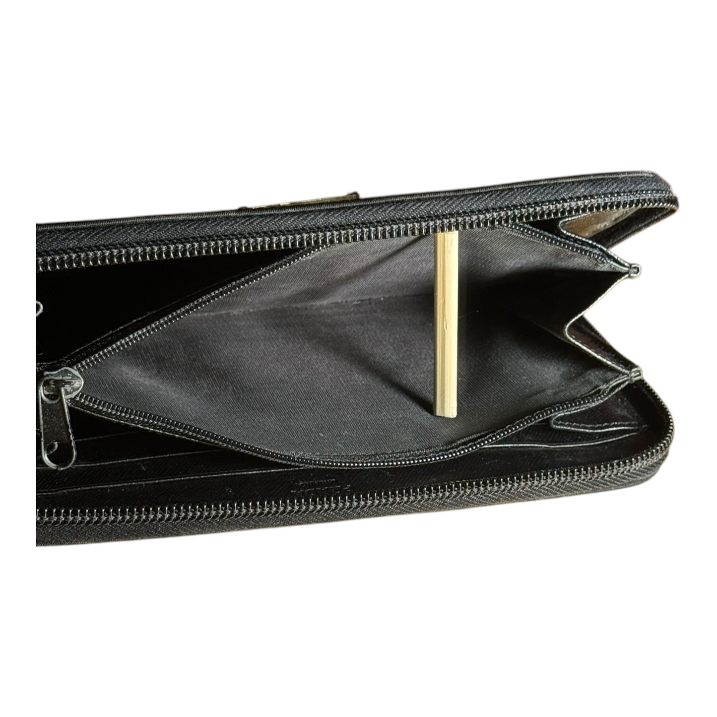 Prada Nylon Tessuto Zippy Zip-Around Long Wallet NERO Women