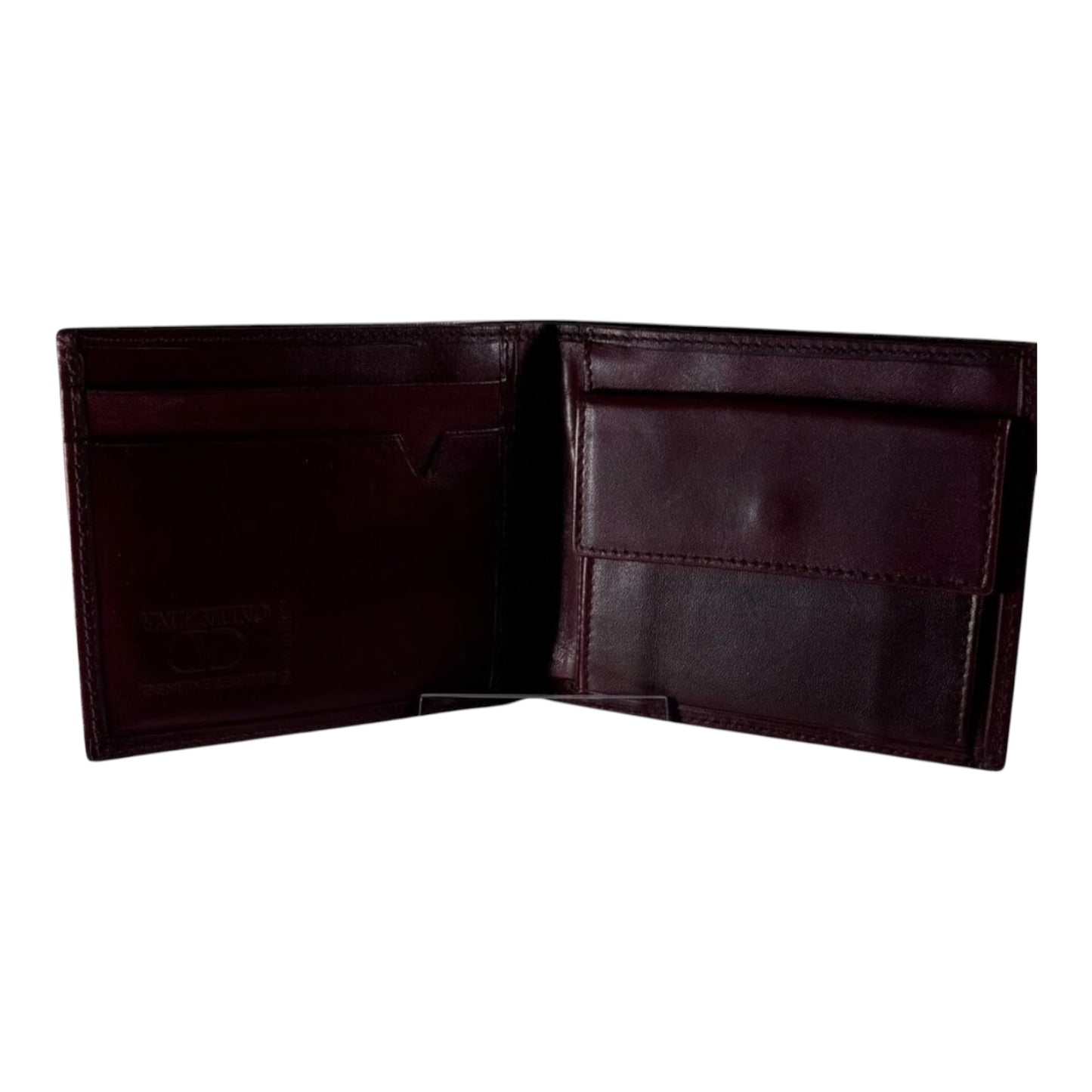 Valentino Garavani Men’s Bifold Wallet Genuine Leatherher New Condition