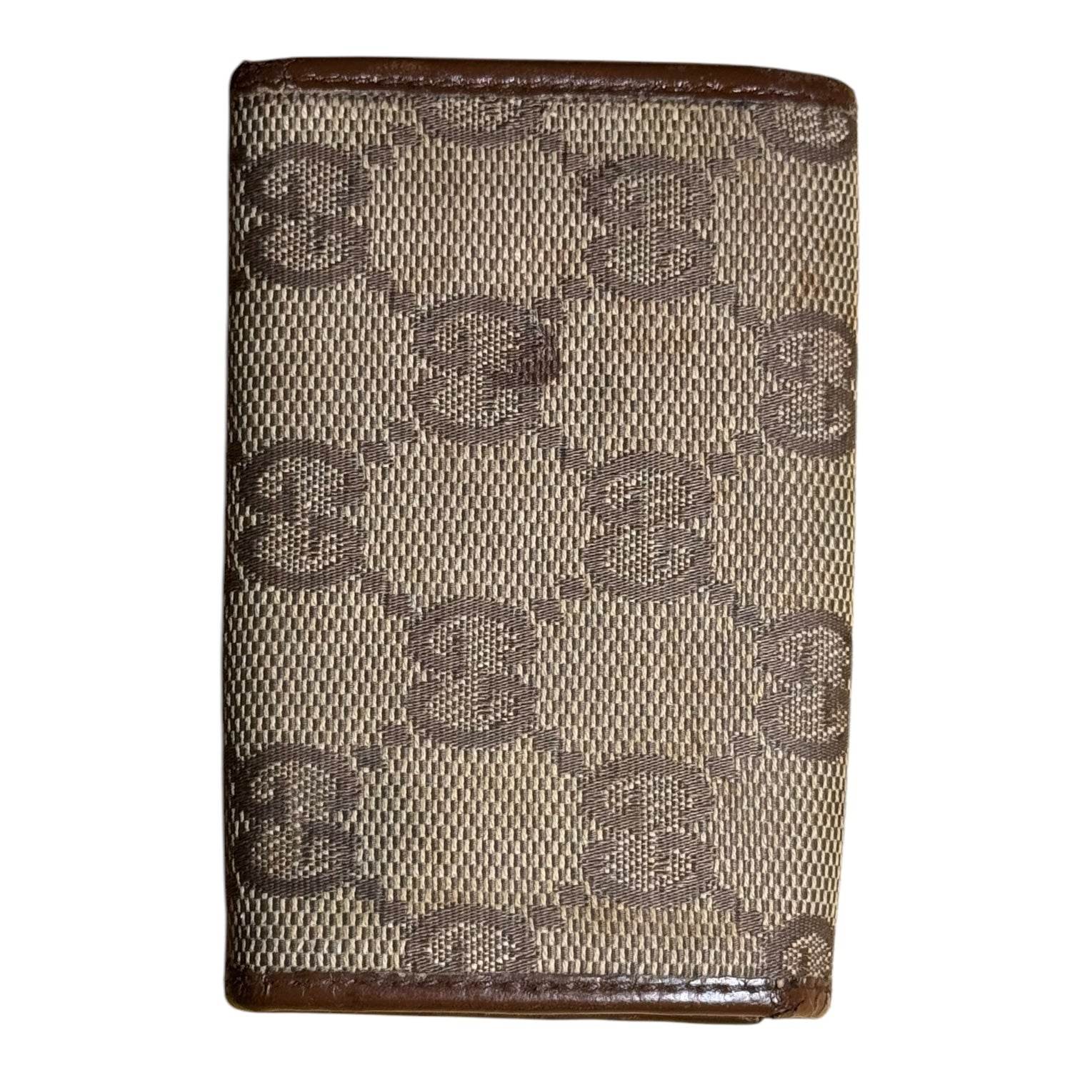 Gucci Supreme Monogram Key Wallet in Excellent Condition - Luxbrandz